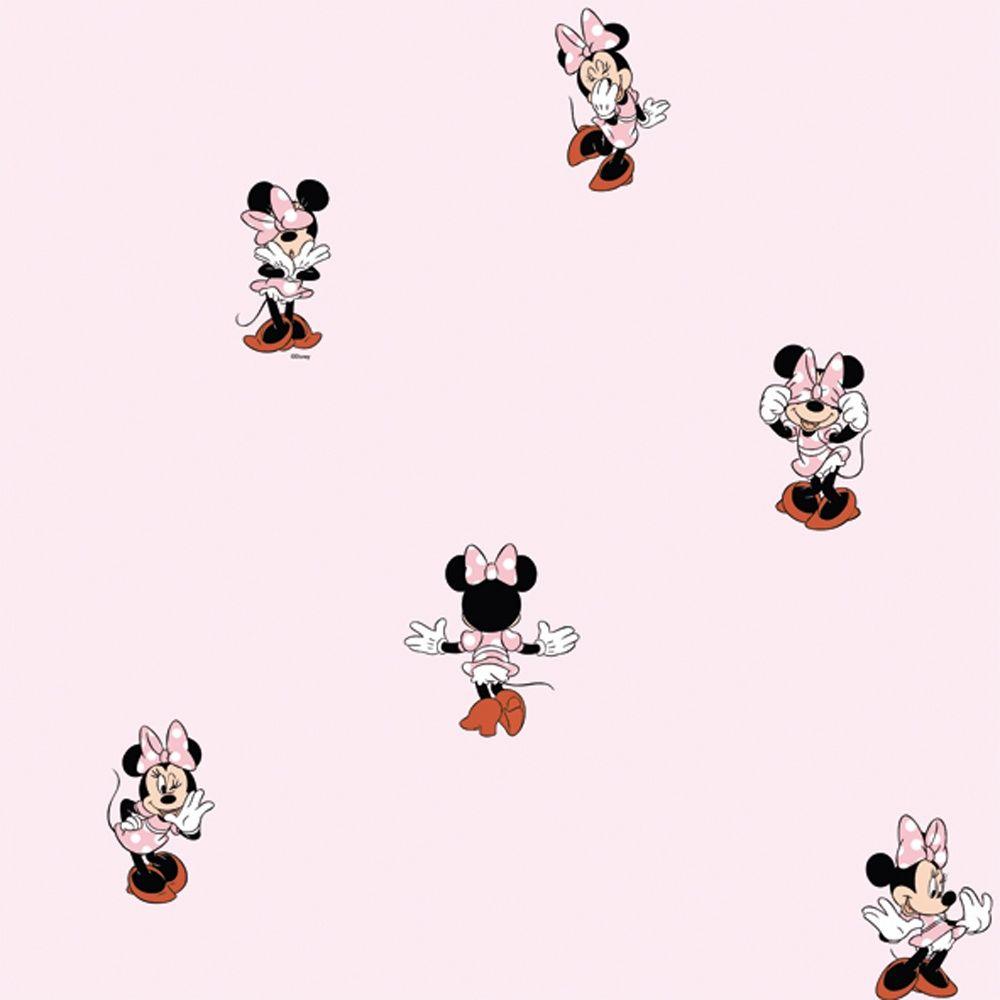 1000x1000 Galerie Official Disney Minnie Mouse Childrens Bedroom Washable Wallpaper MN3002 3 Pink. I Want Wallpaper