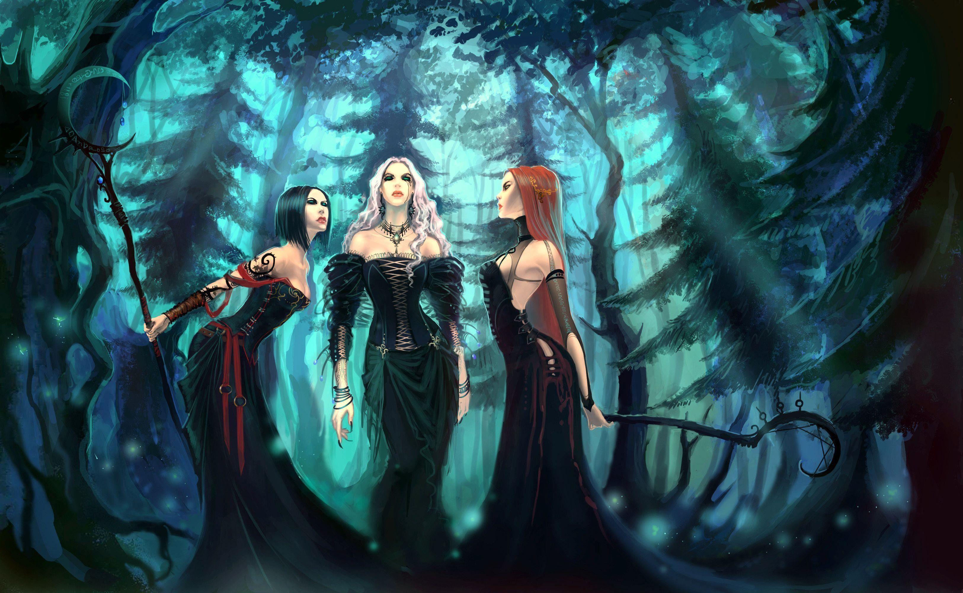 3250x2000 Witch Background Picture