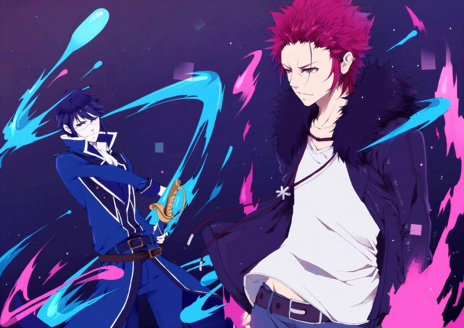1600x1132 hd wallpaper: Mikoto Suoh Reisi Munakata K Anime 1164