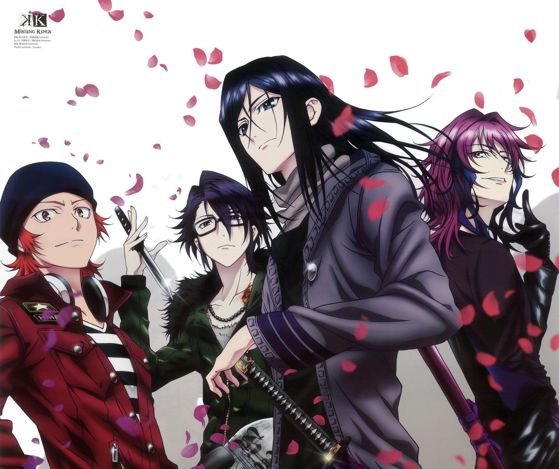 1920x1612 illustration, artwork, poster, K Project, Munakata Reisi, album cover