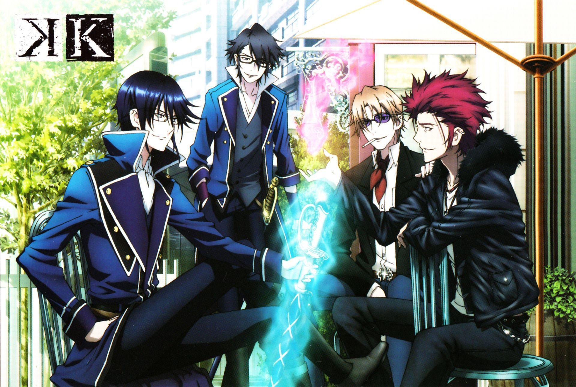 1920x1290 Anime K Project Saruhiko Fushimi Reisi Munakata Izumo Kusanagi Mikoto Suoh Wallpaper. K projeto anime, Anime