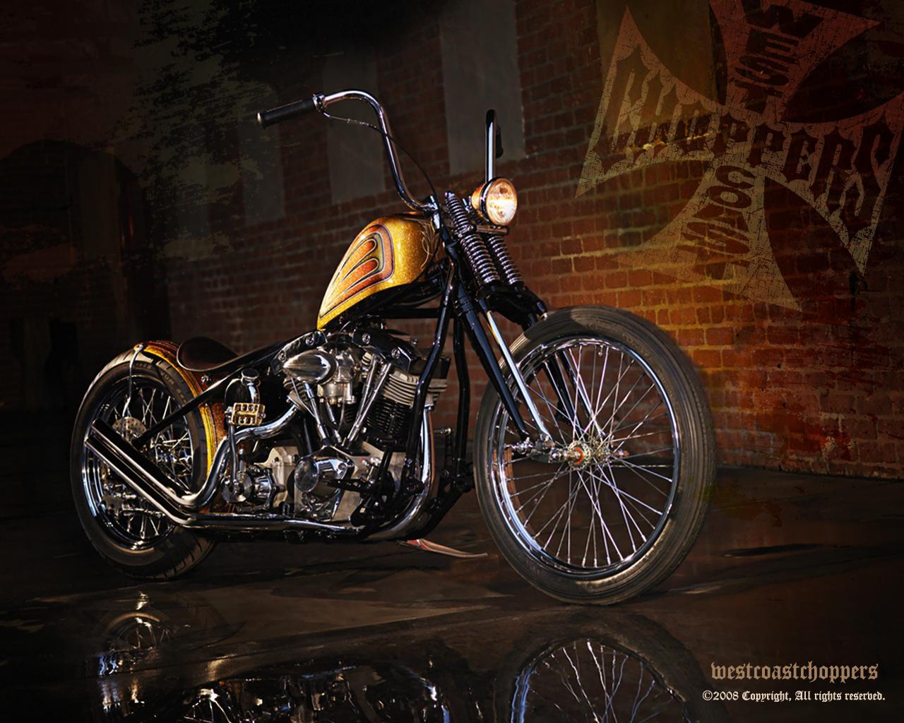 1280x1024 Gallery For: Old School Chopper Wallpaper, Old School Chopper