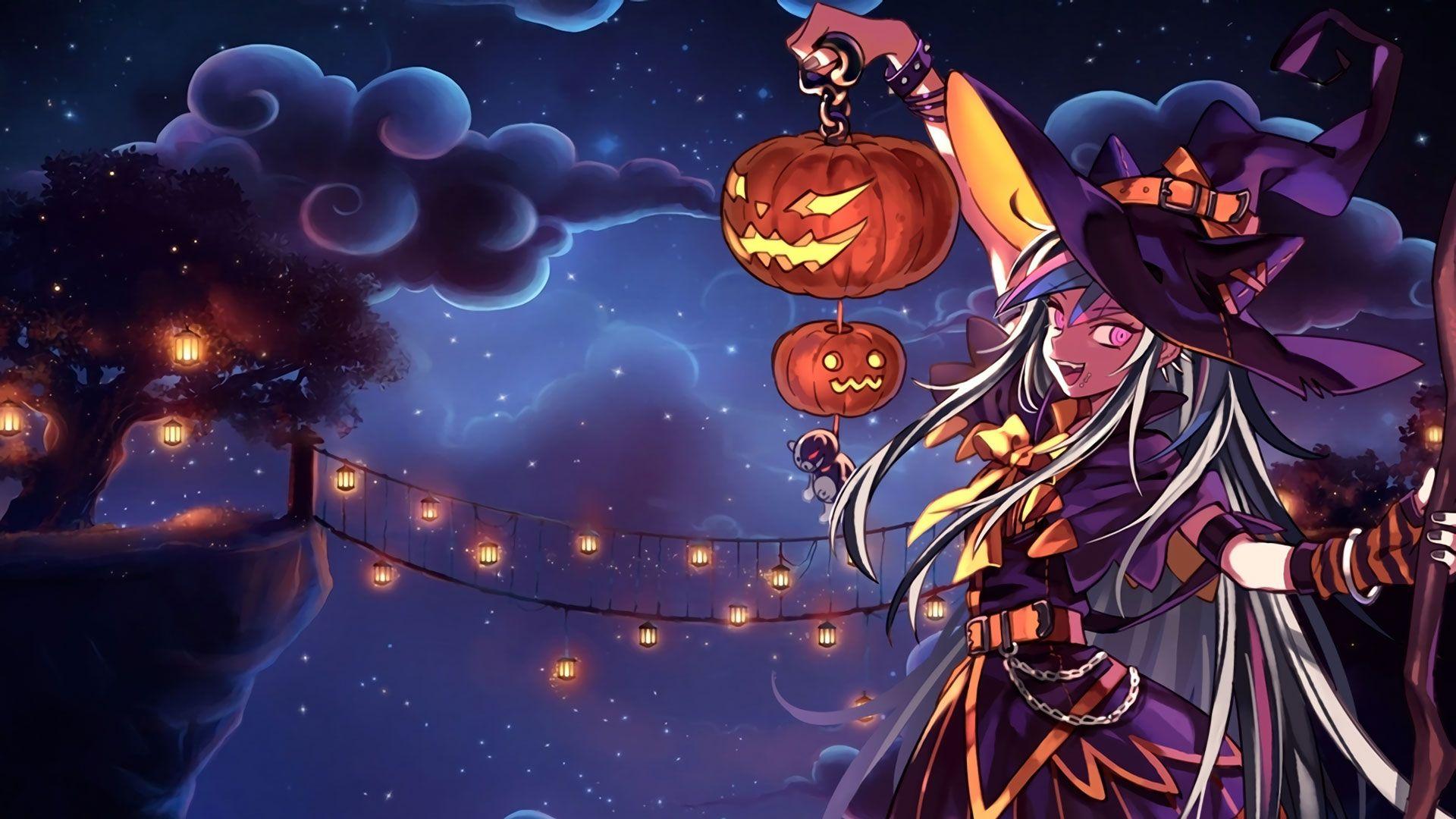 1920x1080 Scary Halloween 2019 Wallpaper HD, Background, Pumpkins, Witches, Bats & Ghosts