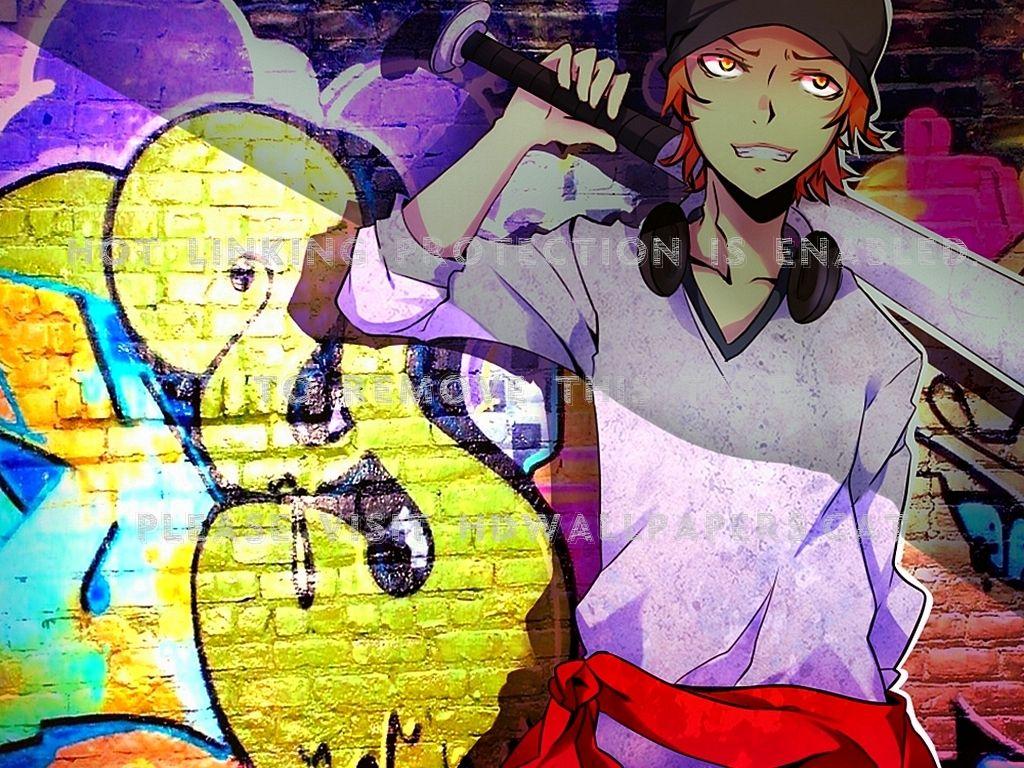 1024x768 misaki yata cute yellow eyes boy anime hair