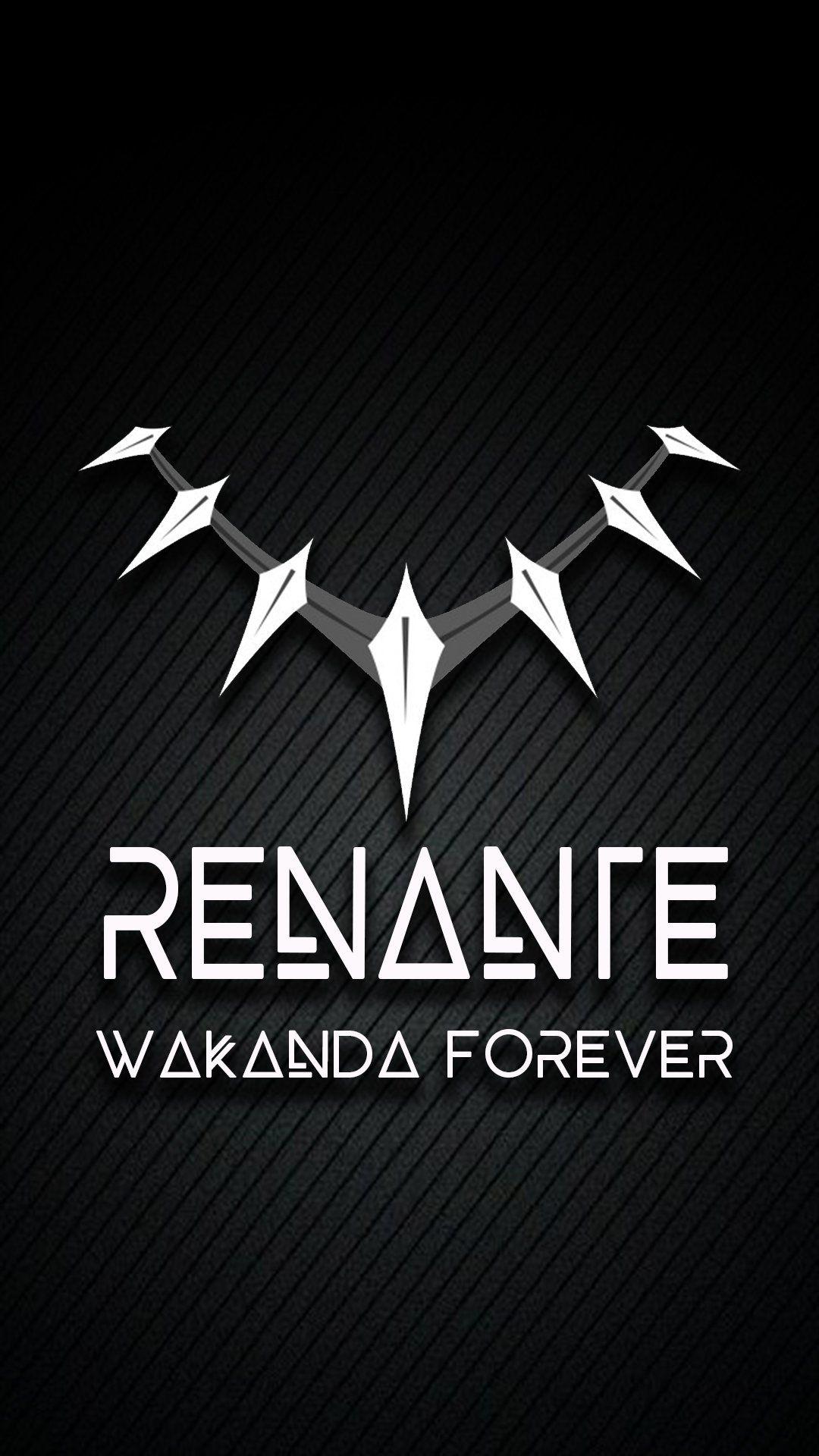 1080x1920 Ren Tatel Corporal my personalized Phone Wallpaper of #BlackPanther with my name in #Wakanda text style. Wakanda Forever!