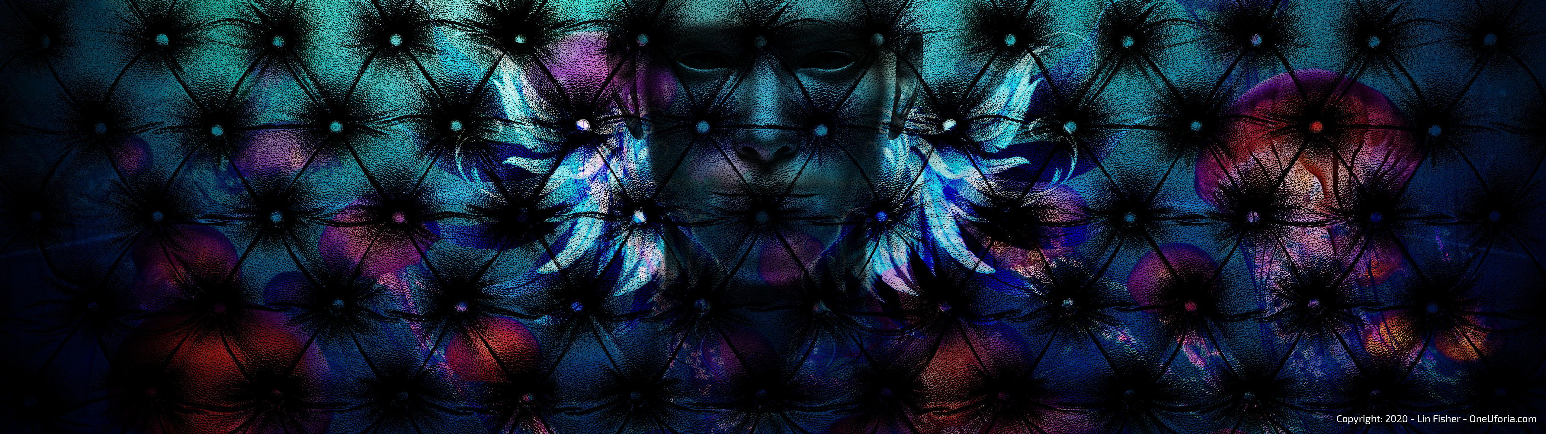 5120x1440 Metaphysical Spiritual Surreal Sacred Geometry Ai Multiple Display Dual Display Triple Screen Fronta Wallpaper:5120x1440