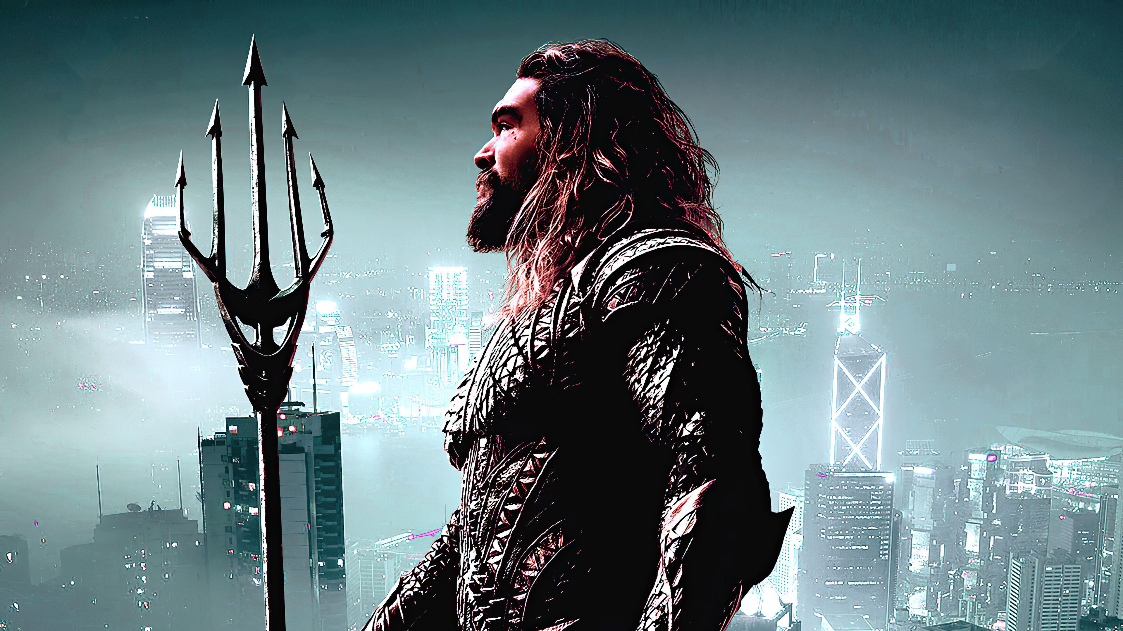 3840x2160 Wallpaper 4k Aquaman Justice League 2020