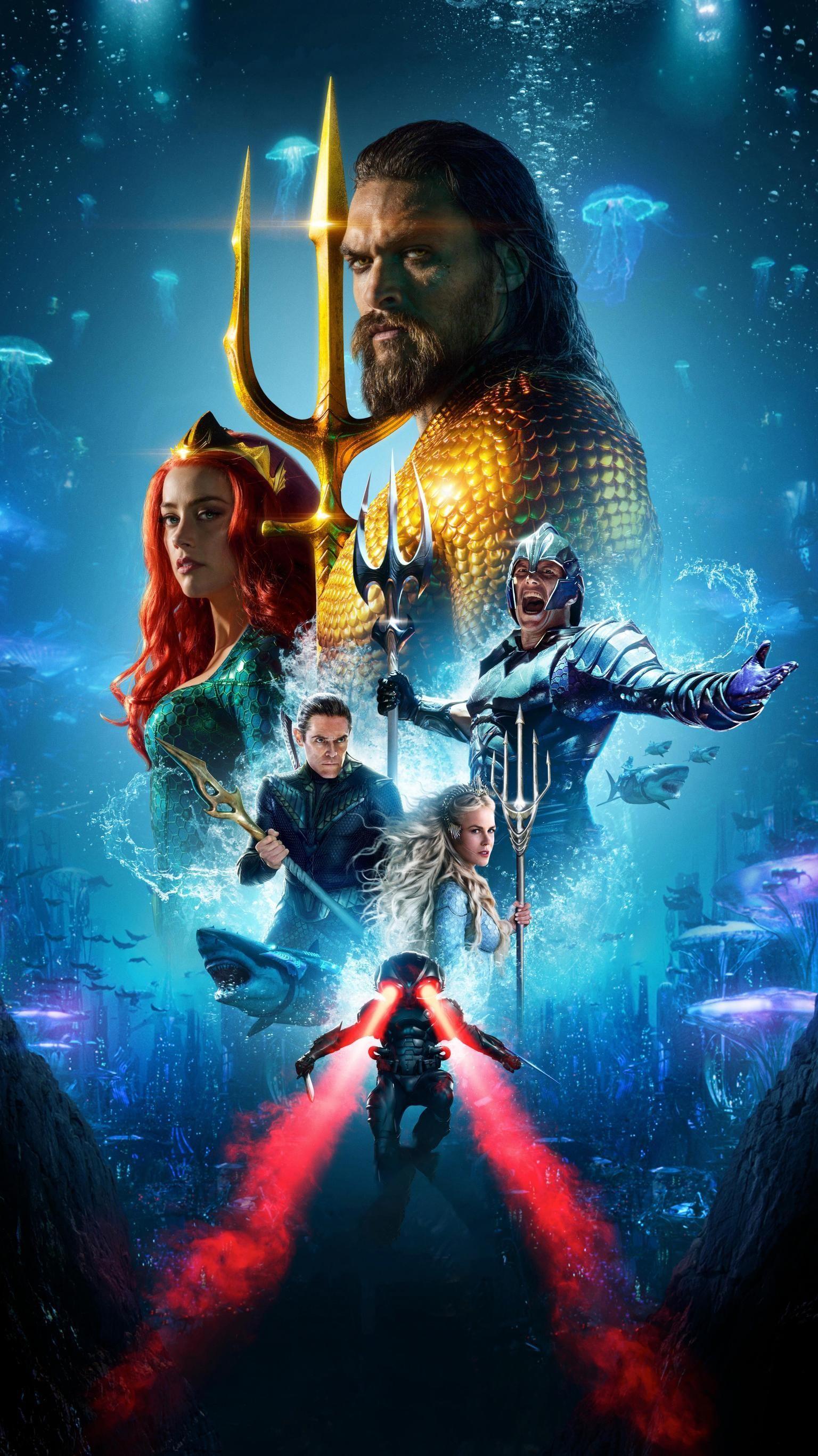1536x2732 Aquaman Villains Wallpaper