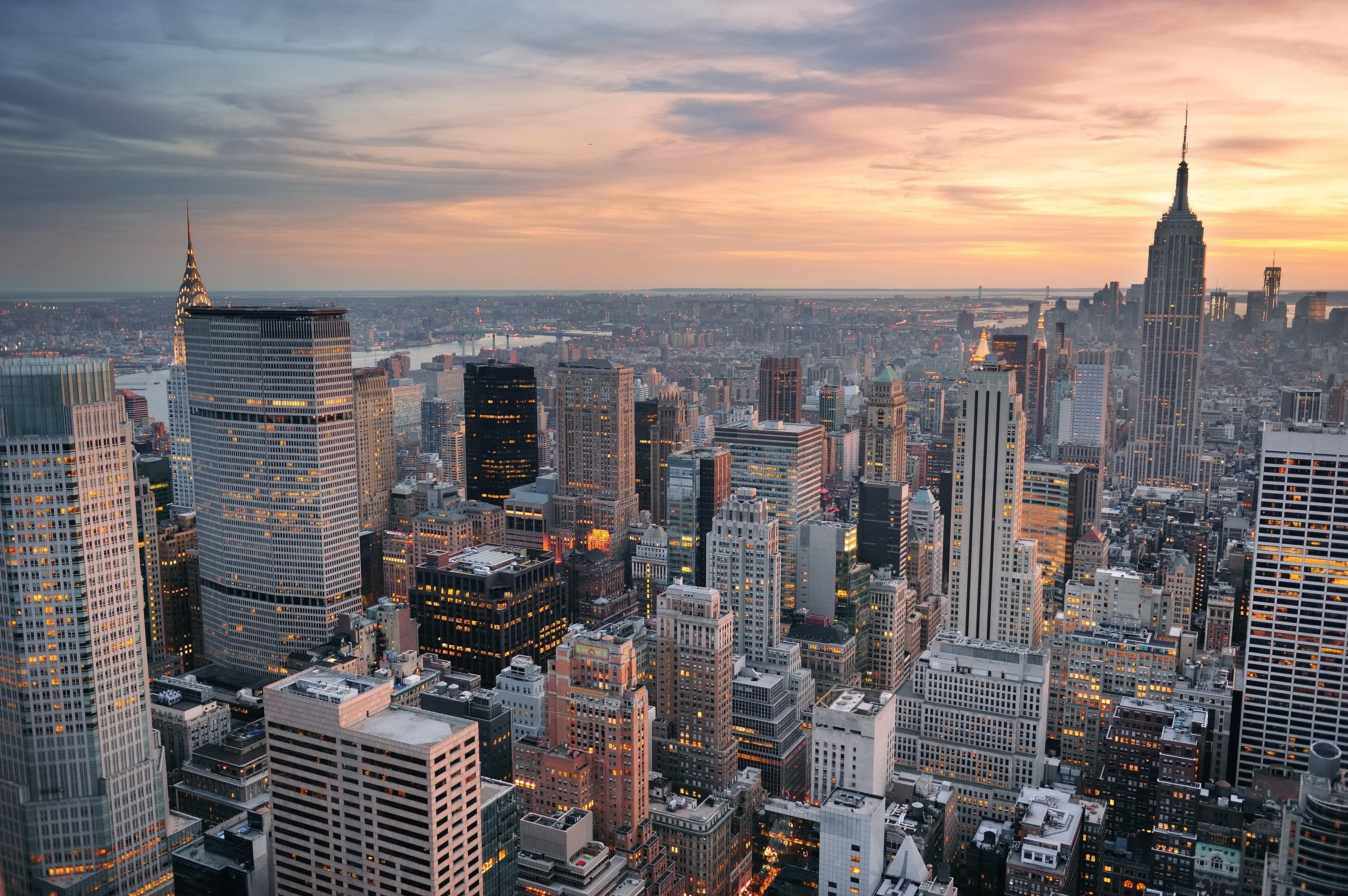 7222x4802 city, Urban, New York City, Building, Empire State Building Wallpaper HD / Desktop and Mobile Background