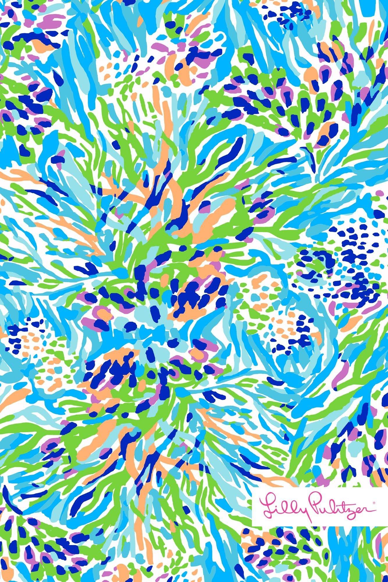 1334x2001 Lilly Pulitzer Wallpaper Background