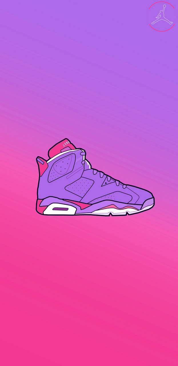 623x1280 Pink Jordan Wallpaper