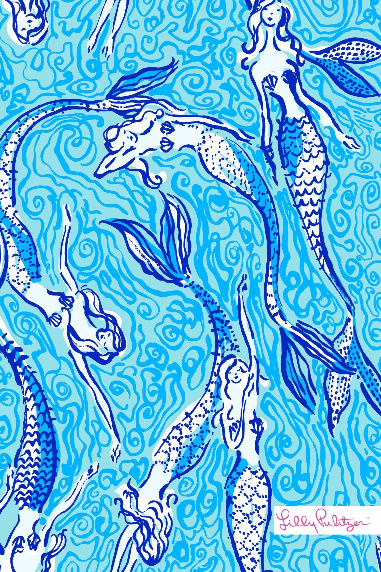 1334x2001 Lilly Pulitzer Nice Tail Mobile Wallpaper Wp4205846 Wallpaper