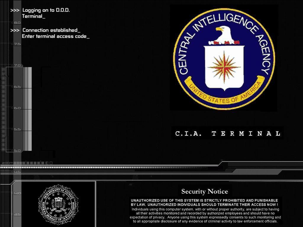 1024x768 Cia Login Screen Wallpaper