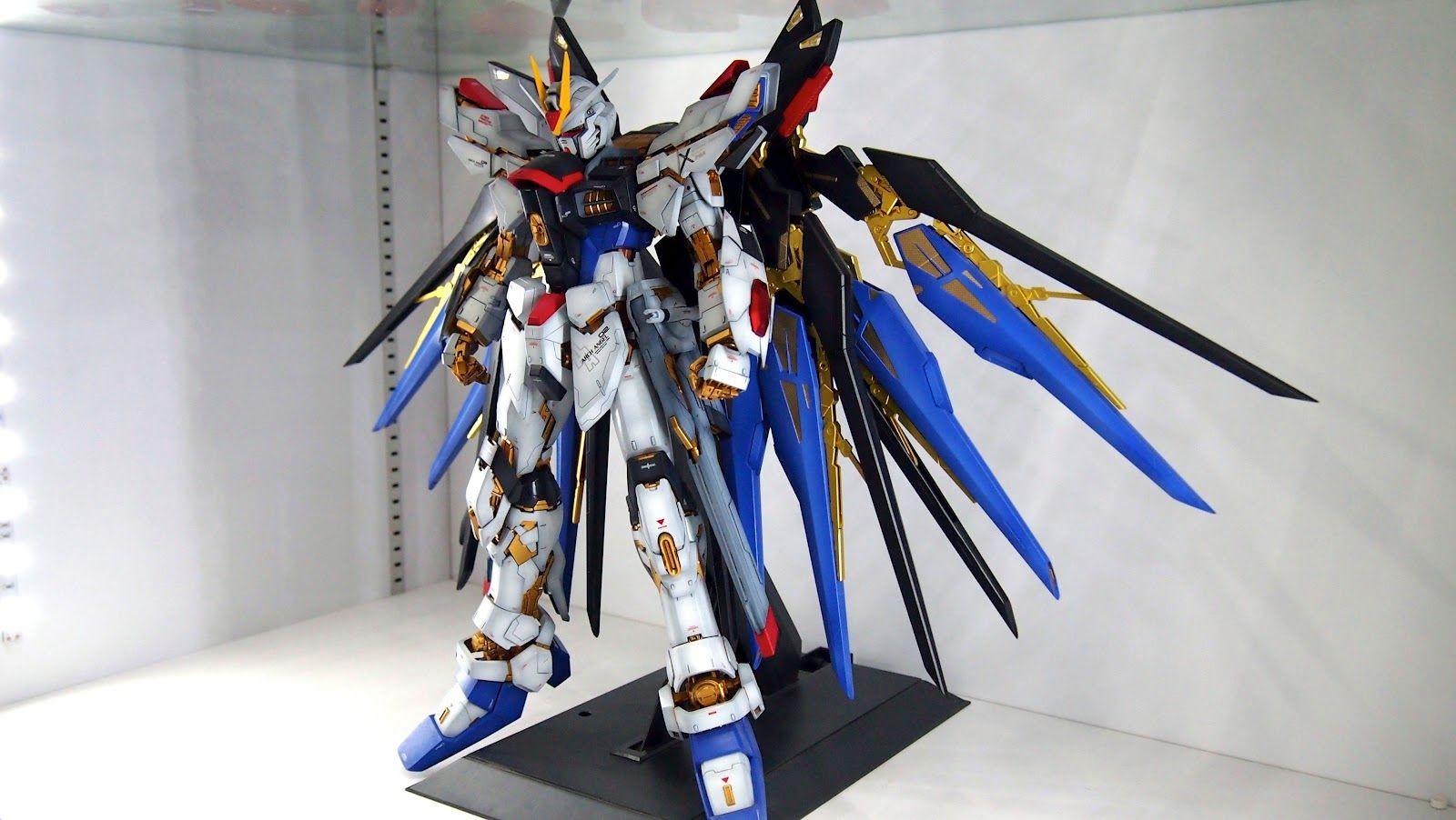 1600x902 G Work Of The Day: PG 1 60 ZGMF X20A Strike Freedom Gundam Remodeling. No.17 Wallpaper Size Image (Or Big Size)