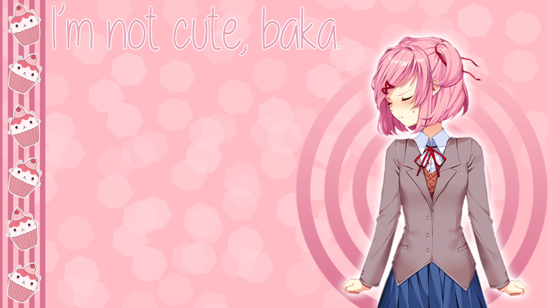 Natsuki DDLC Wallpapers  Wallpaper Cave