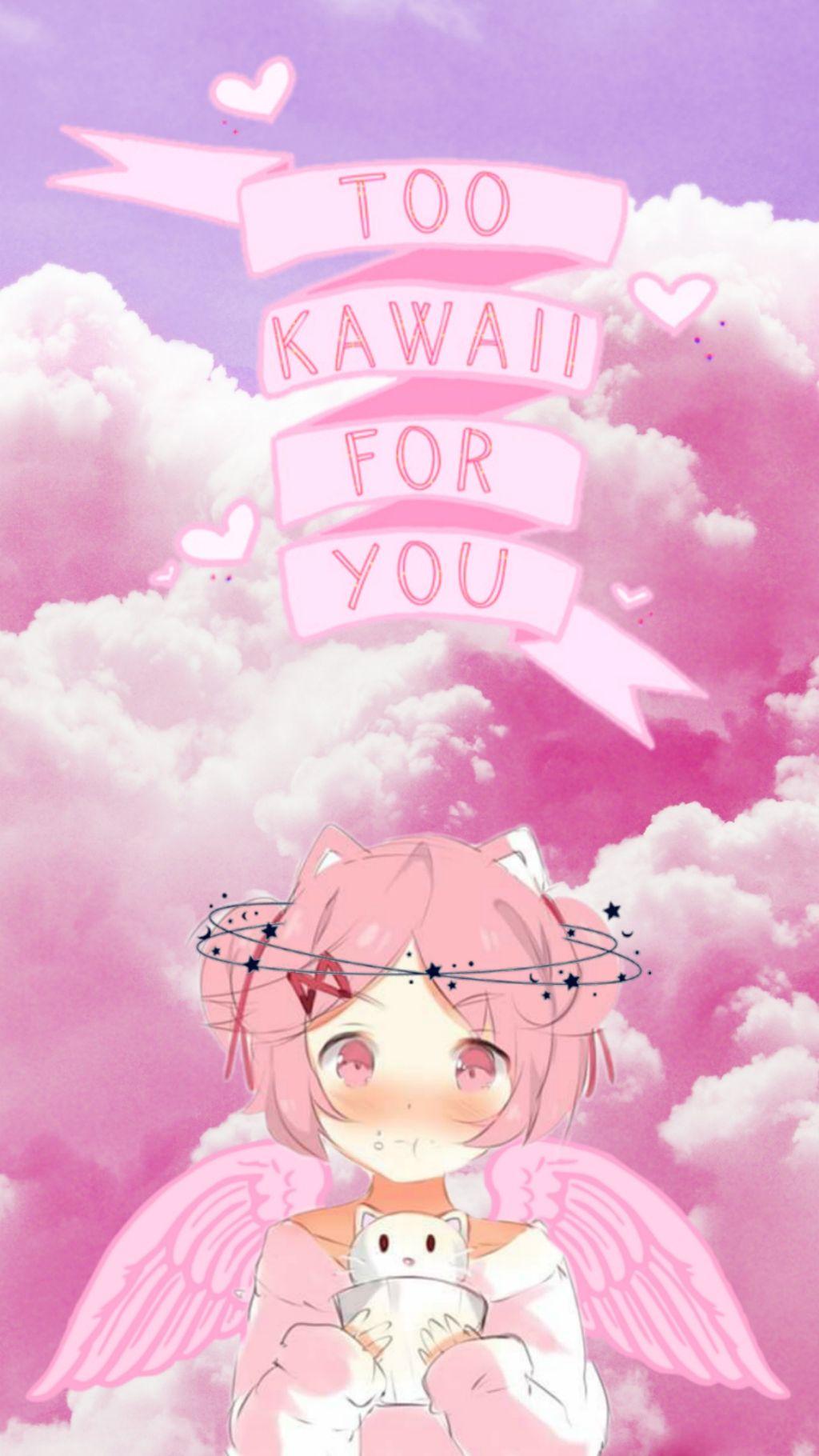 1024x1820 Natsuki DDLC Wallpaper