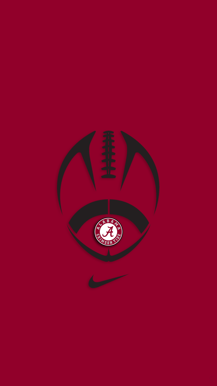 750x1334 Alabama Crimson Tide Logo Wallpaper