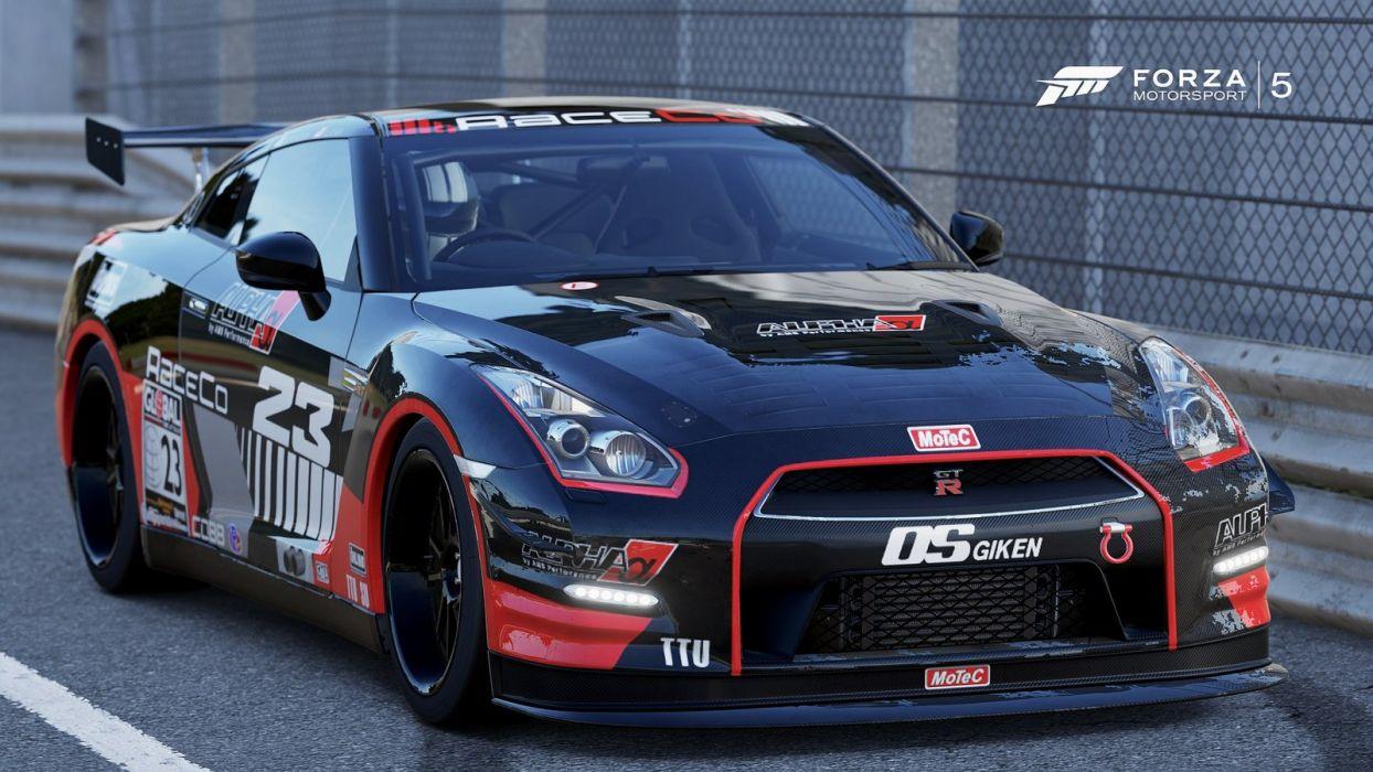 1244x700 Nissan GT R R35 Black Edition Forza Motorsport 3 Cars Videogames Wallpaperx900