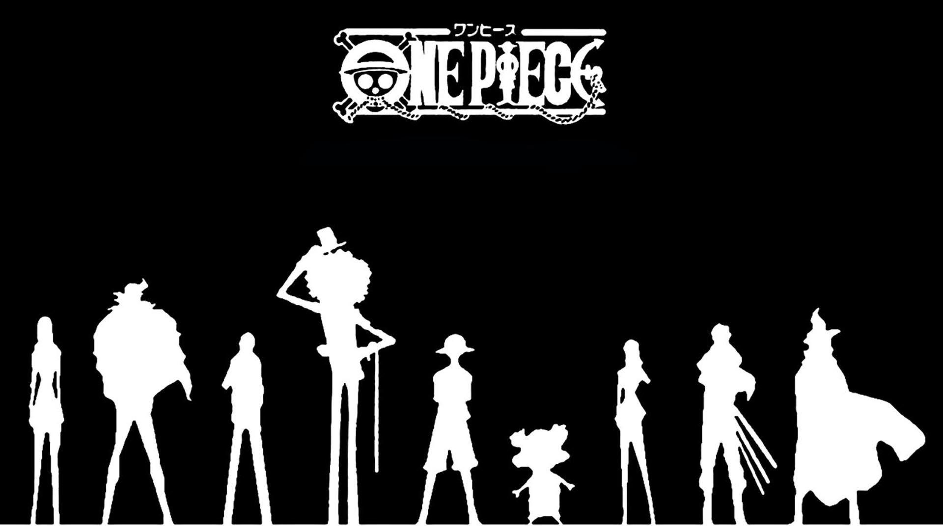 Hợp mốt hình nền one piece trắng đen Phù hợp với nhiều phong cách