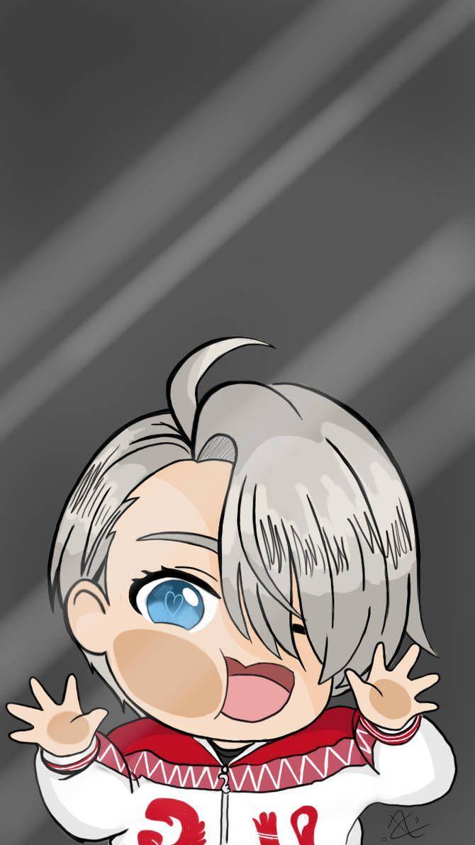 670x1192 Yuri On Ice Victor Phone Wallpaper By Awttani Blue. Yuri On Ice, Yuri On Ice Comic, Anime