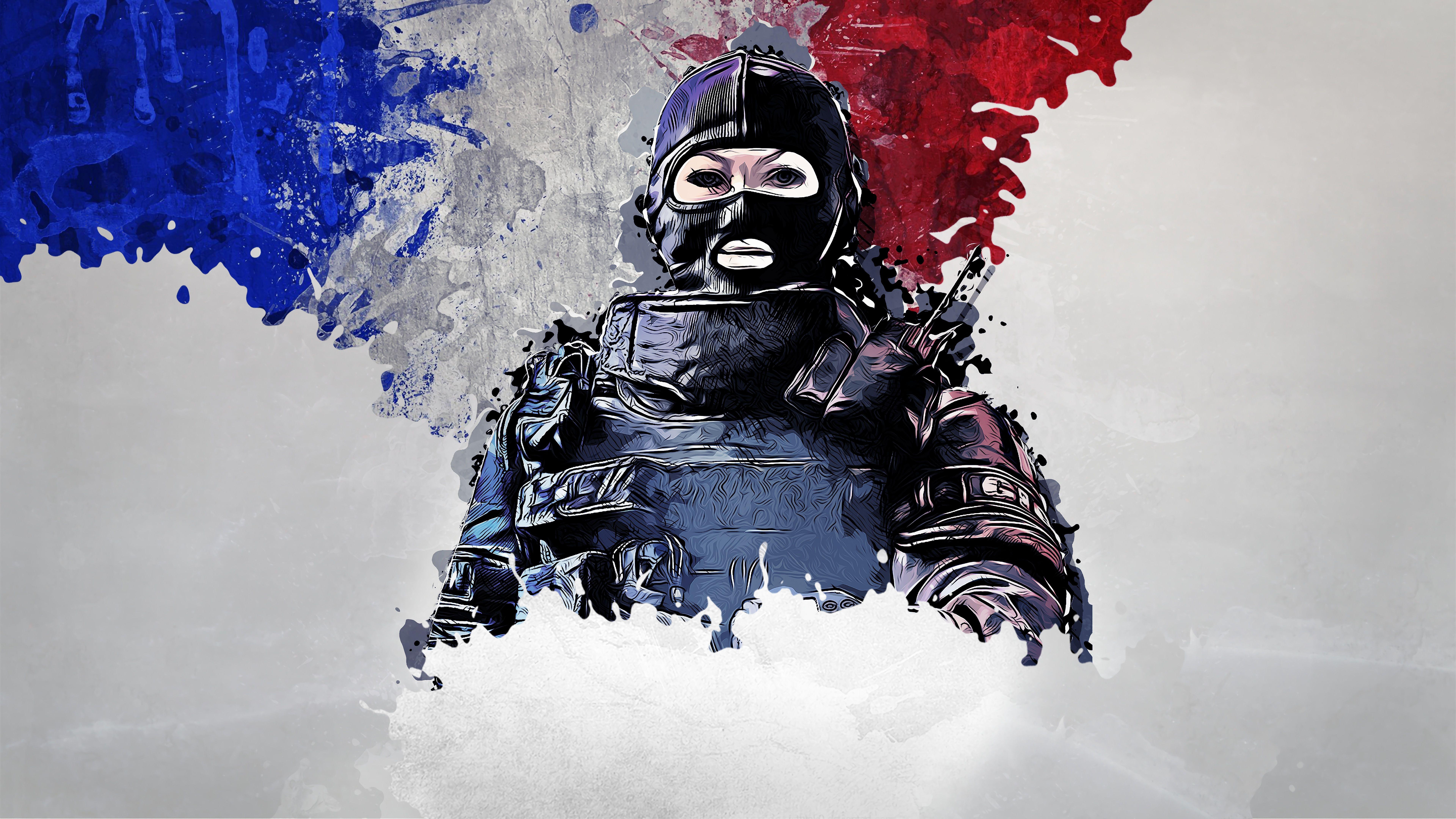 7680x4320 Tom Clancy Rainbow Six Siege Twitch Wallpaper
