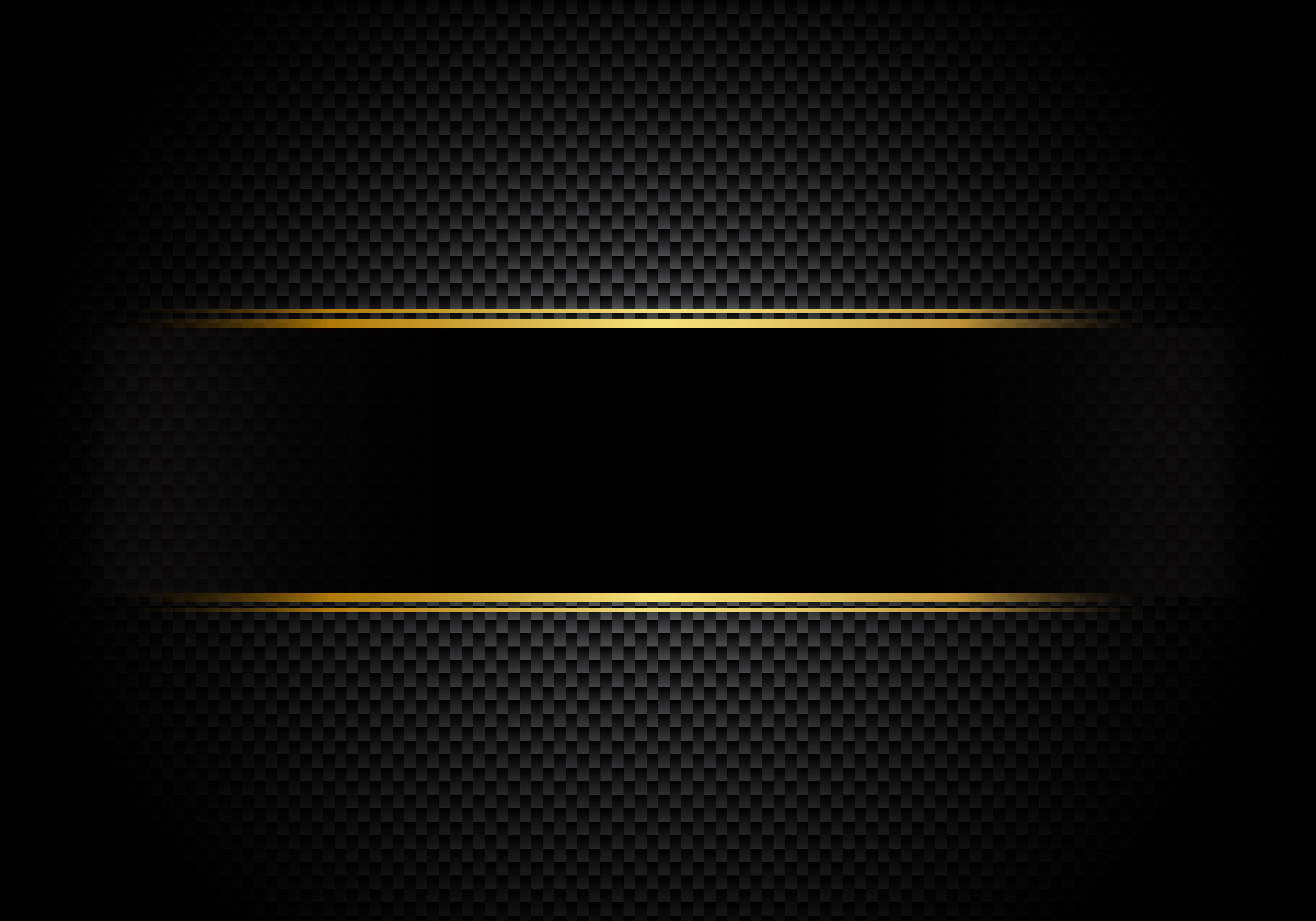 7500x5250 Carbon fiber background and texture and lighting with black label and gold line. Luxury style. Material wallpaper for car tuning or service. Free Vectors, Clipart Graphics & Vector Art