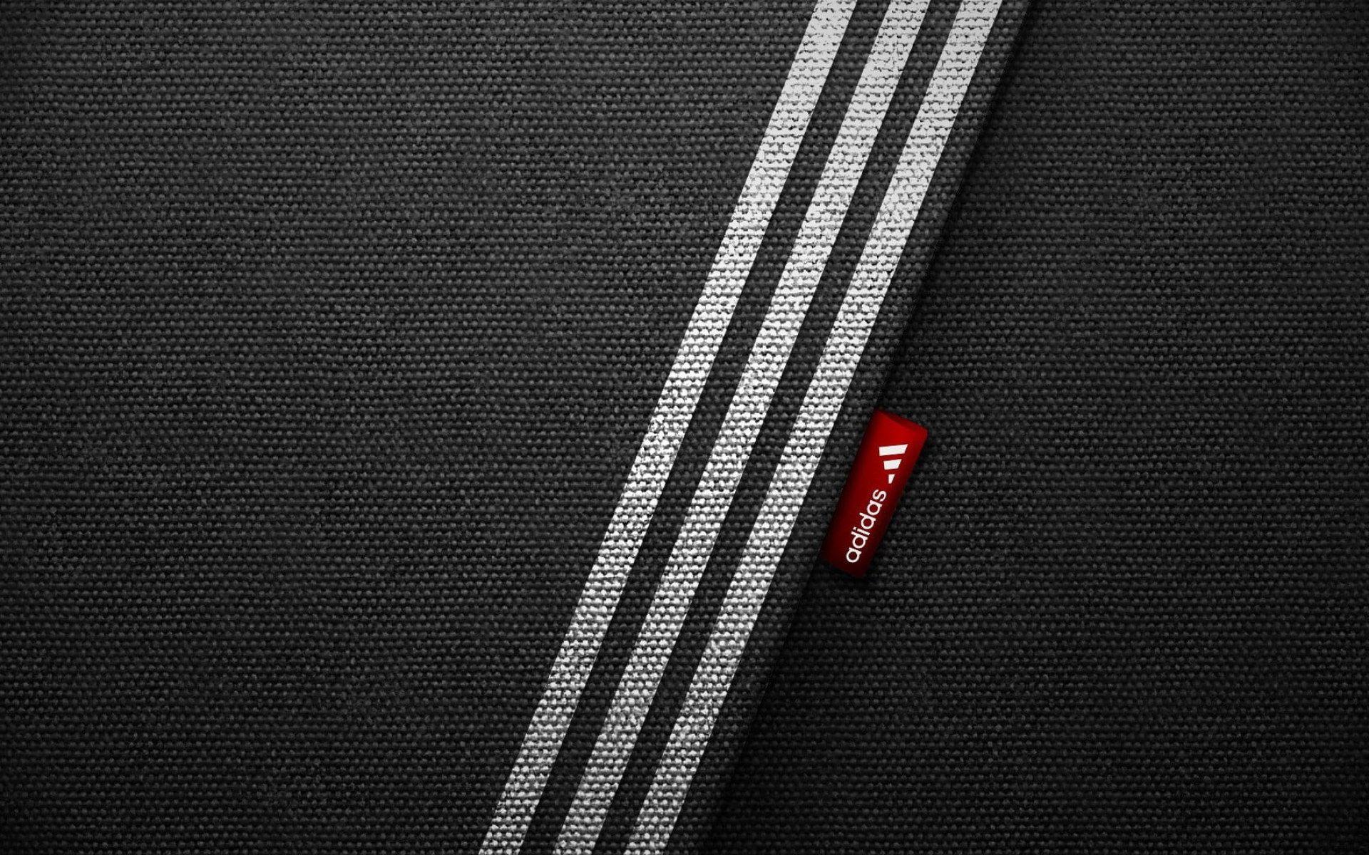 1920x1200 Adidas Product Label Wallpaper, Black Background, Minimalism, Red, Close Up • Wallpaper For You HD Wallpaper For Desktop & Mobile