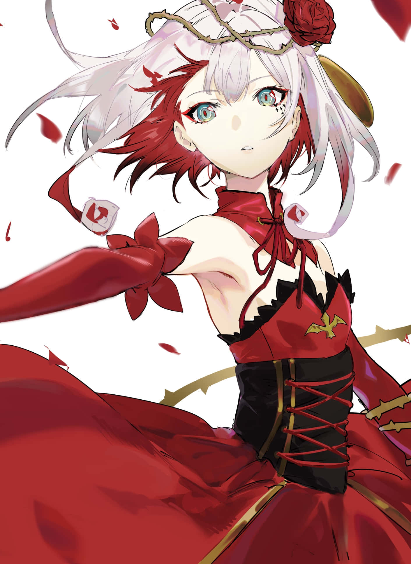 1411x1932 Download Takt Op Destiny Character Design Wallpaper