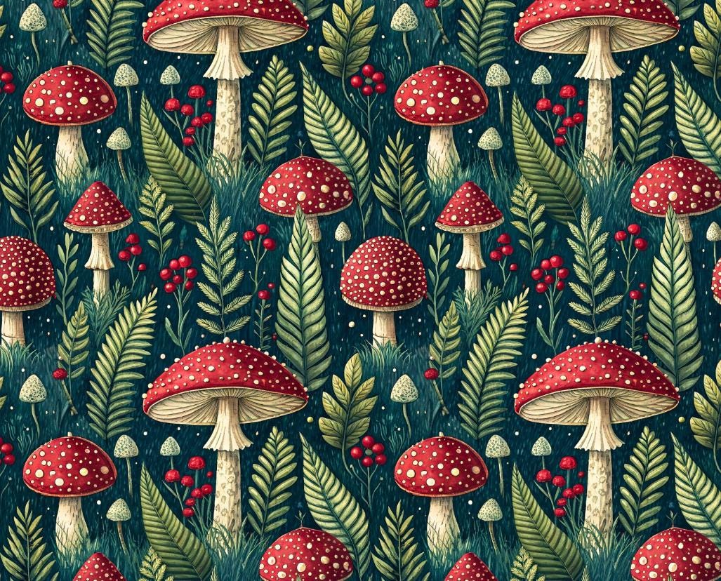 1027x828 Mushroom Village
