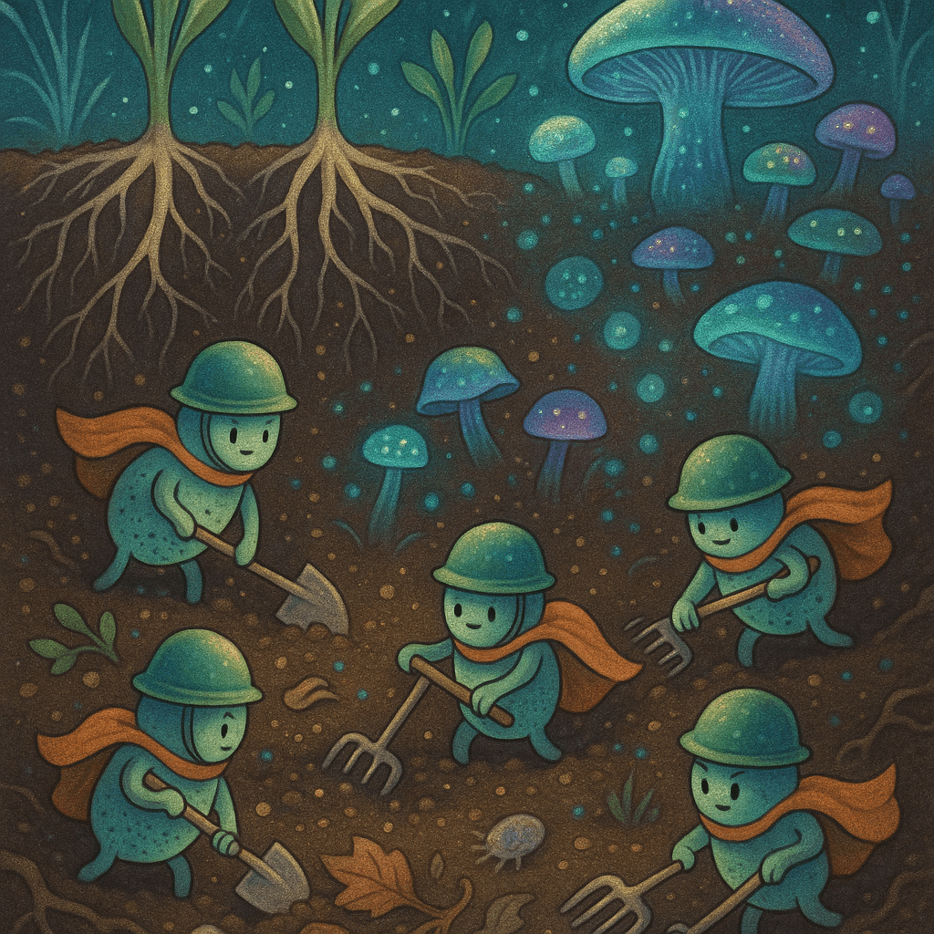 1024x1024 The Invisible Army Beneath Our Feet: How Soil Microbes Might Save The World