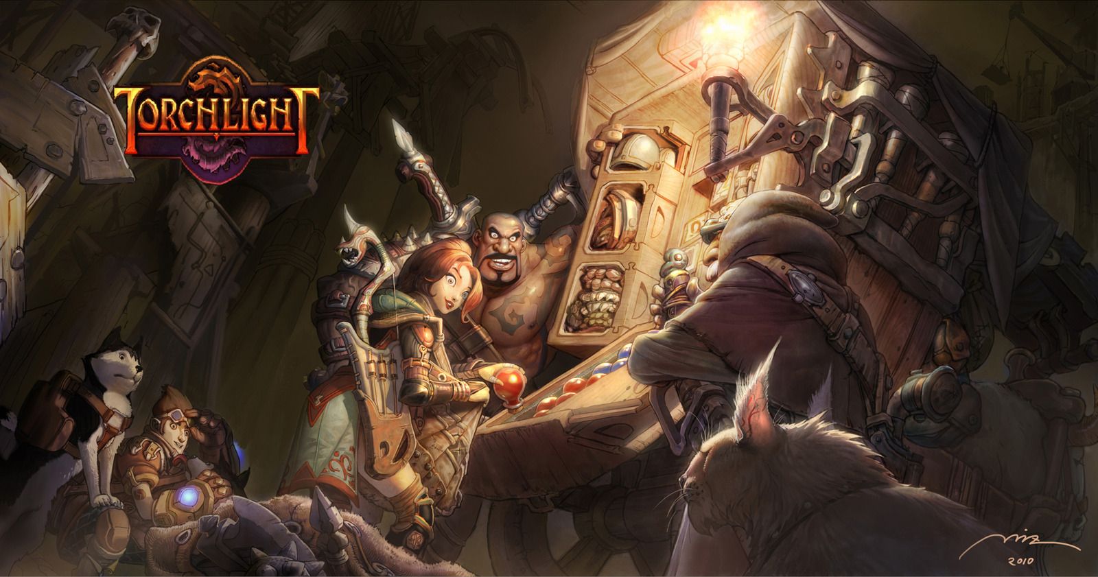 1600x841 Torchlight Phone Wallpaper: Free 4K & HD Downloads