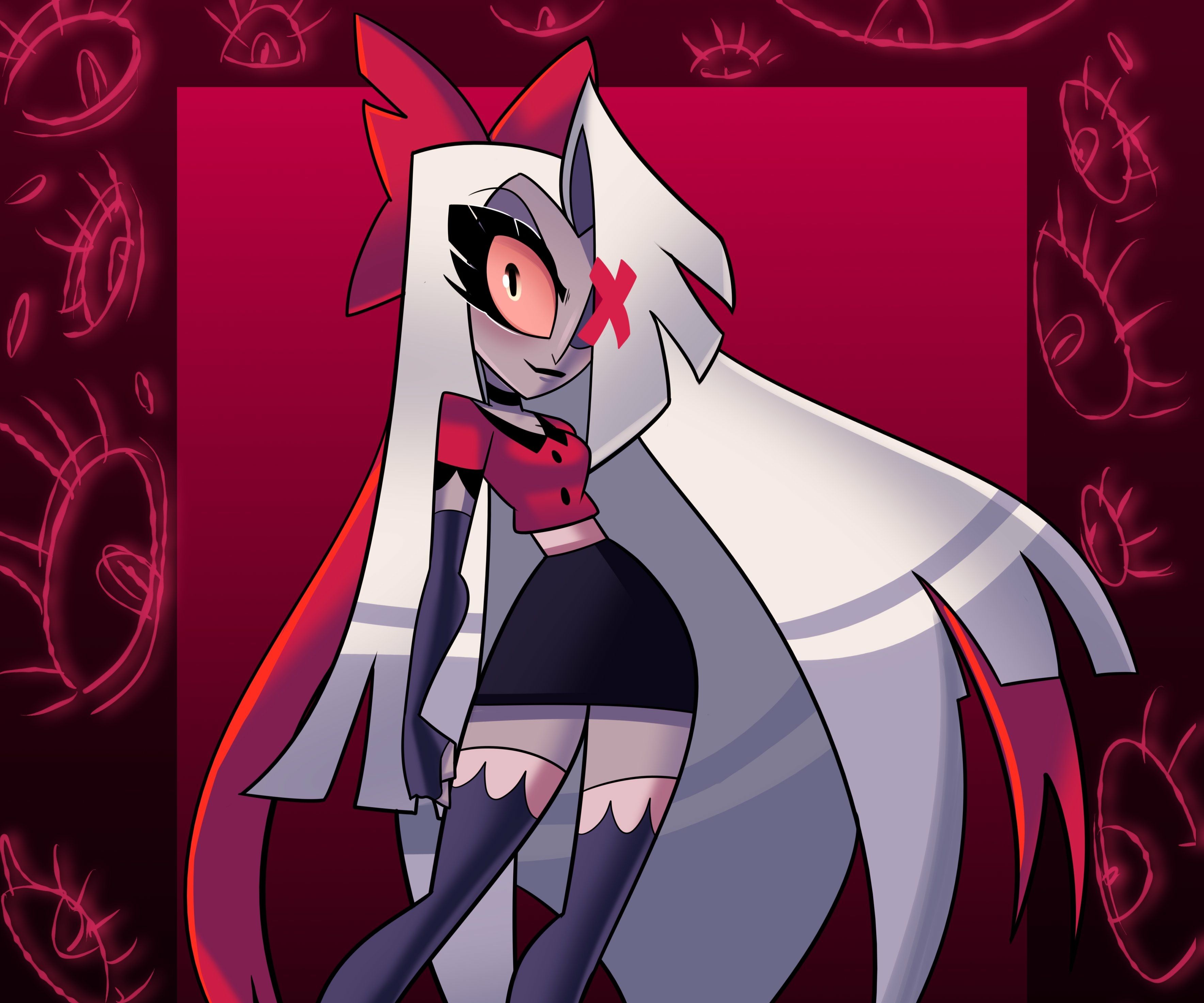 3536x2947 Vaggie (Hazbin Hotel) Wallpaper and Background: Free HD Download