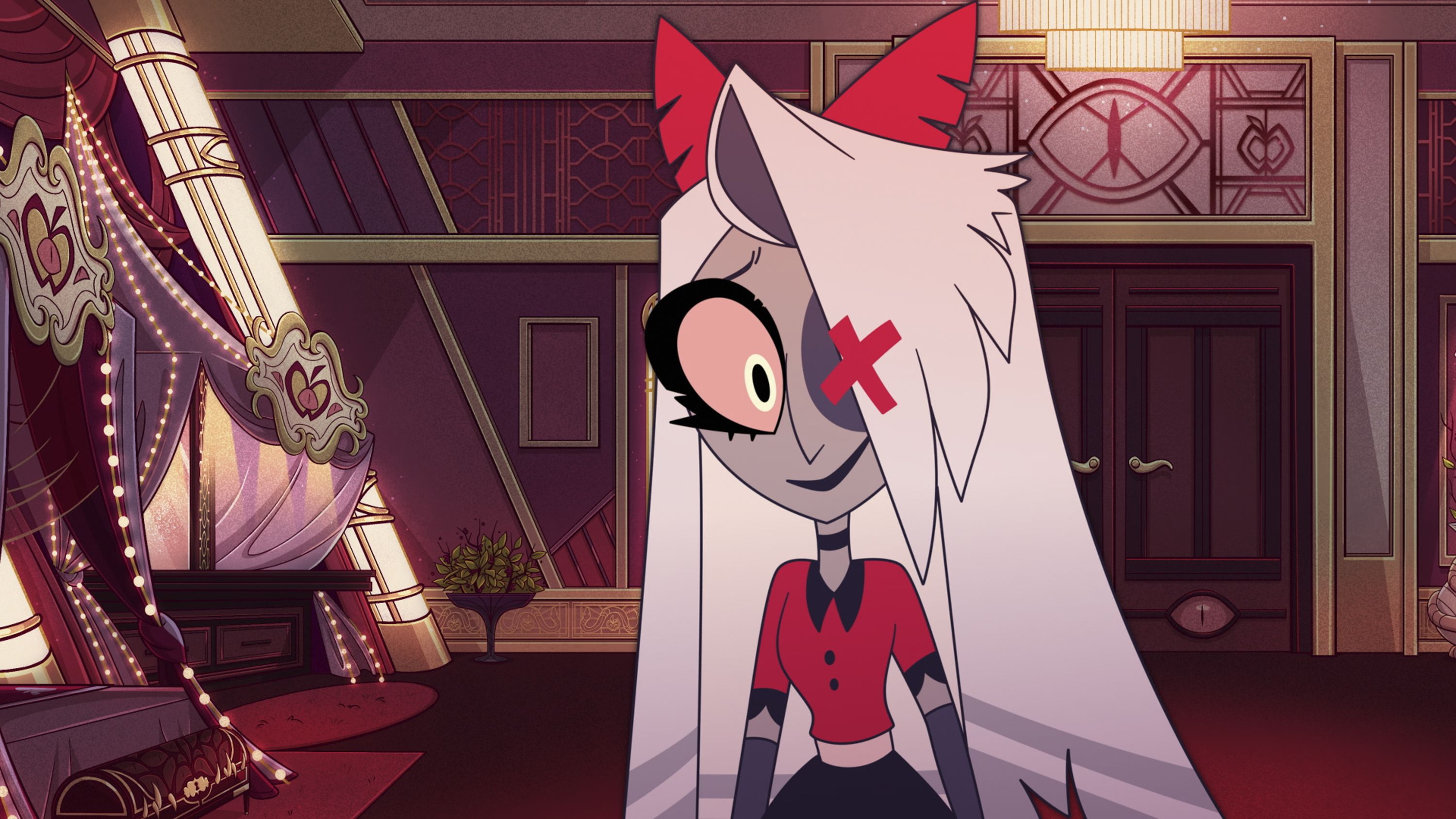 3000x1688 Hazbin Hotel Vaggie HD Wallpaper. Animated Show Desktop Backgroundx1688