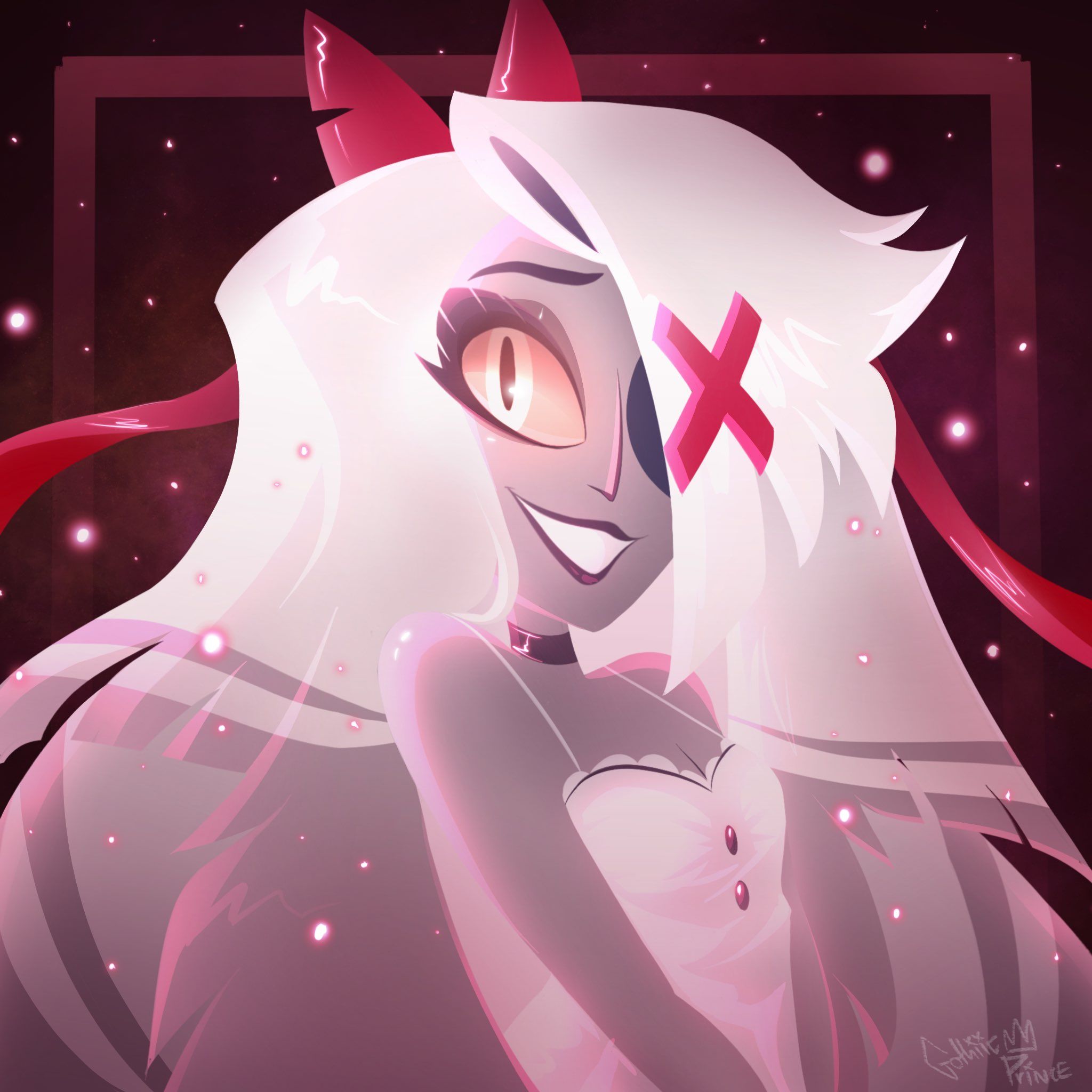 2048x2048 Vaggie Hotel by gothiicprince Anime Image Board