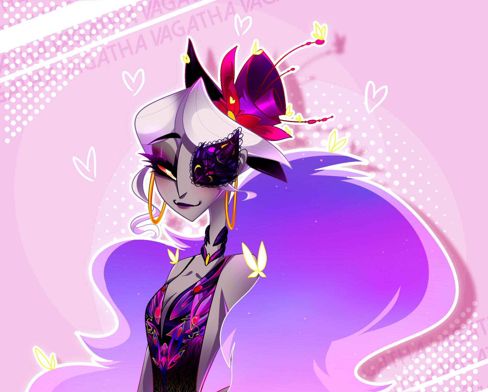 2021x1624 Desktop wallpaper: Vaggie (Hazbin Hotel), Hazbin Hotel, Tv Show 4K free download for PC. 1002631