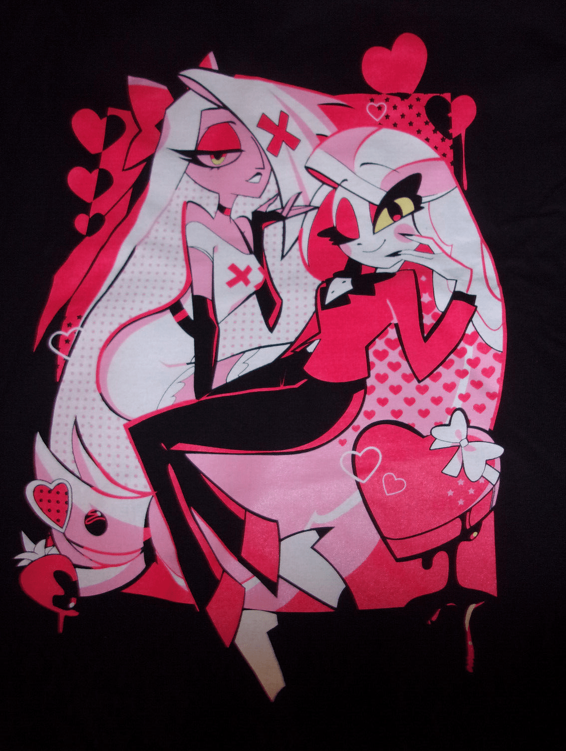 1134x1503 Hazbin Hotel Charlie And Vaggie Wallpaper
