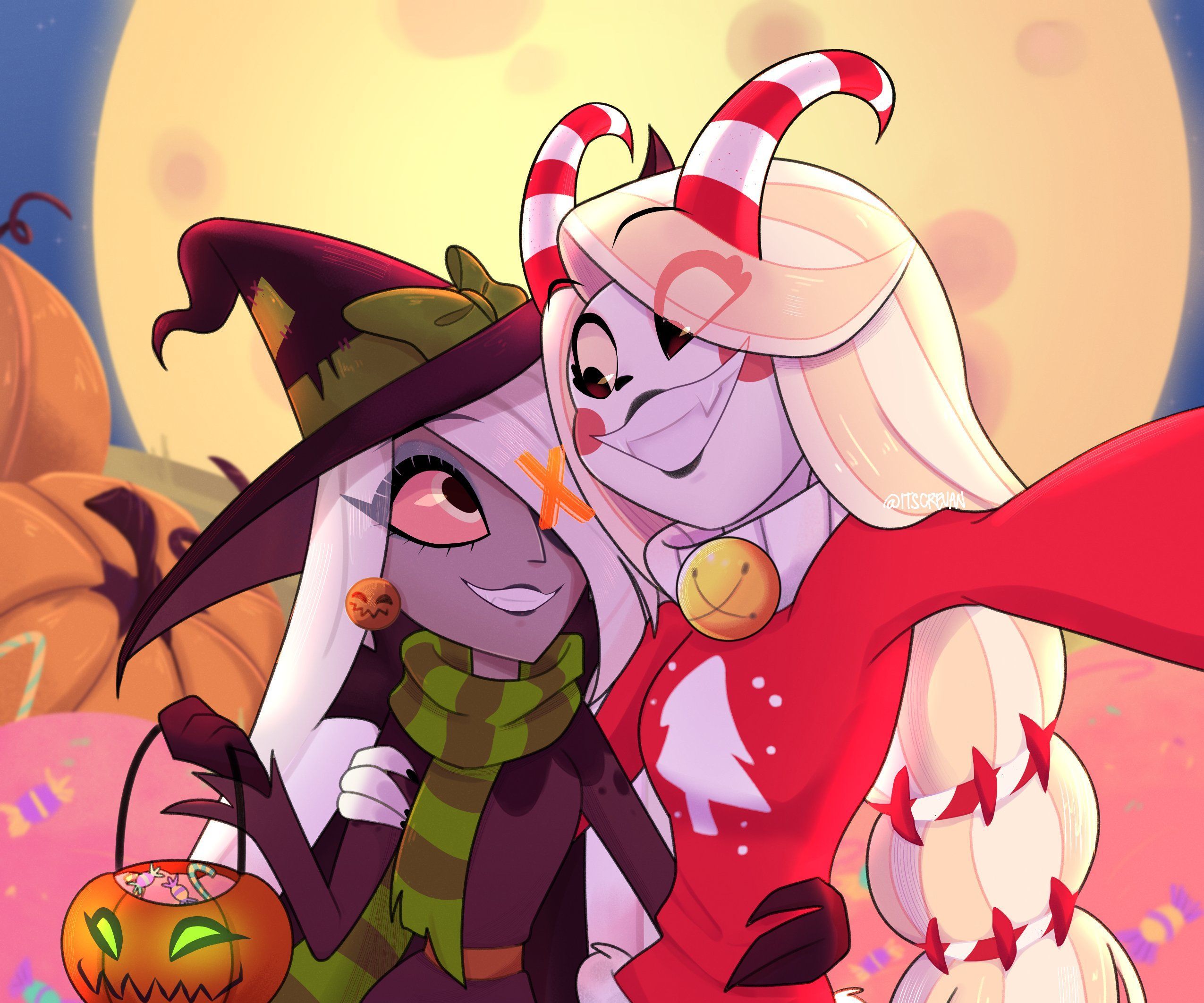 2550x2125 Desktop wallpaper: Hazbin Hotel, Vaggie (Hazbin Hotel), Tv Show, Charlie Magne 4K free download for PC. 1050689