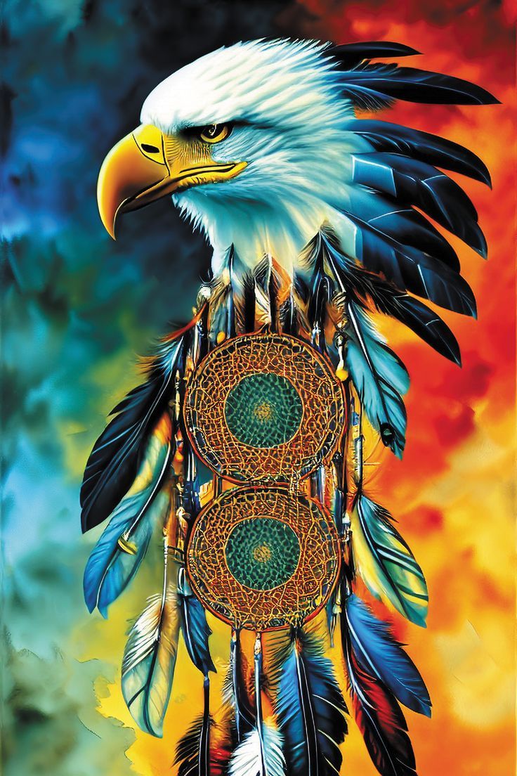 736x1104 Dreamcatcher eagle