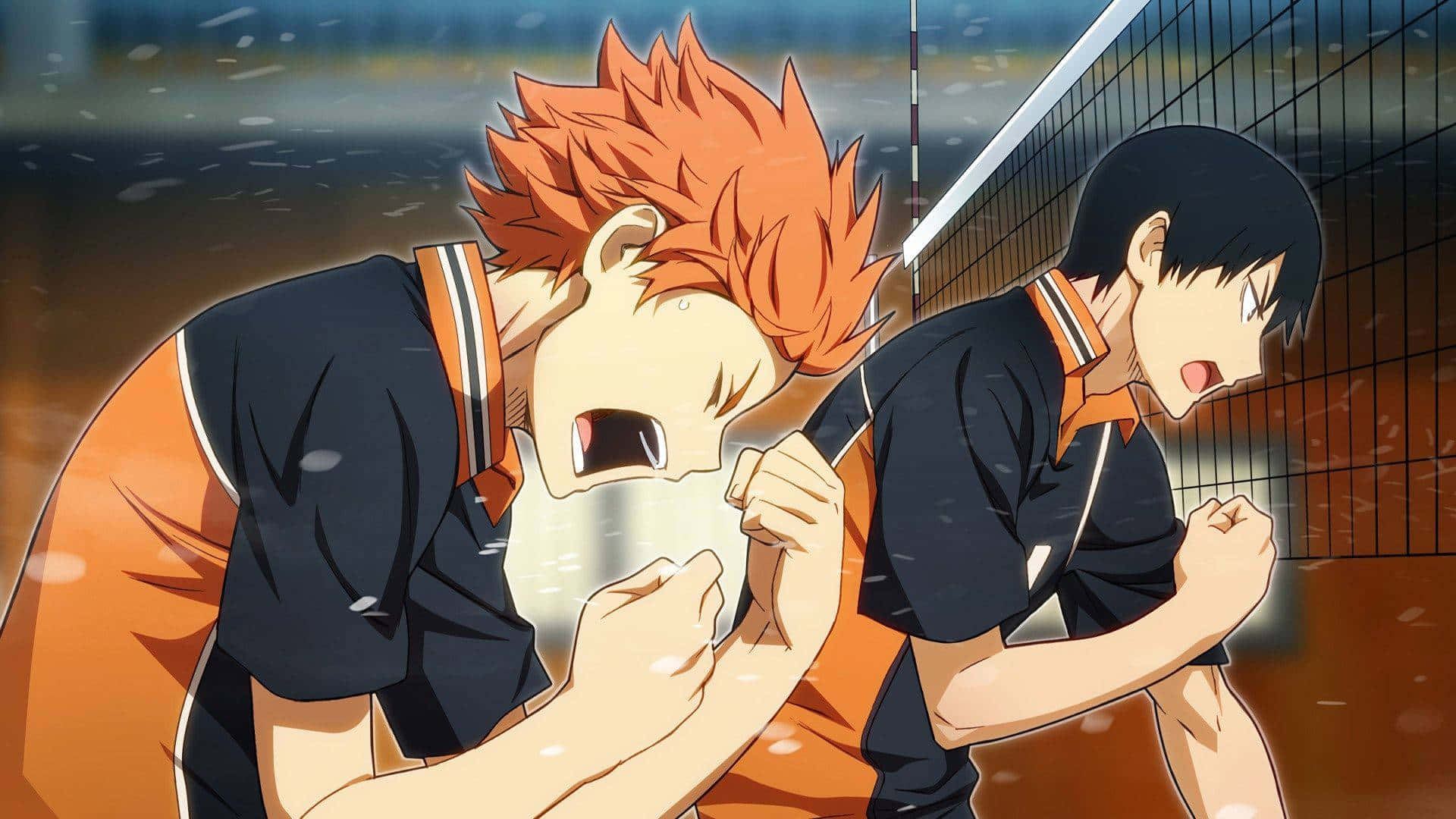 1920x1080 Download Uniting characters from the popular anime series, Haikyuu Aesthetic Desktop Wallpaper