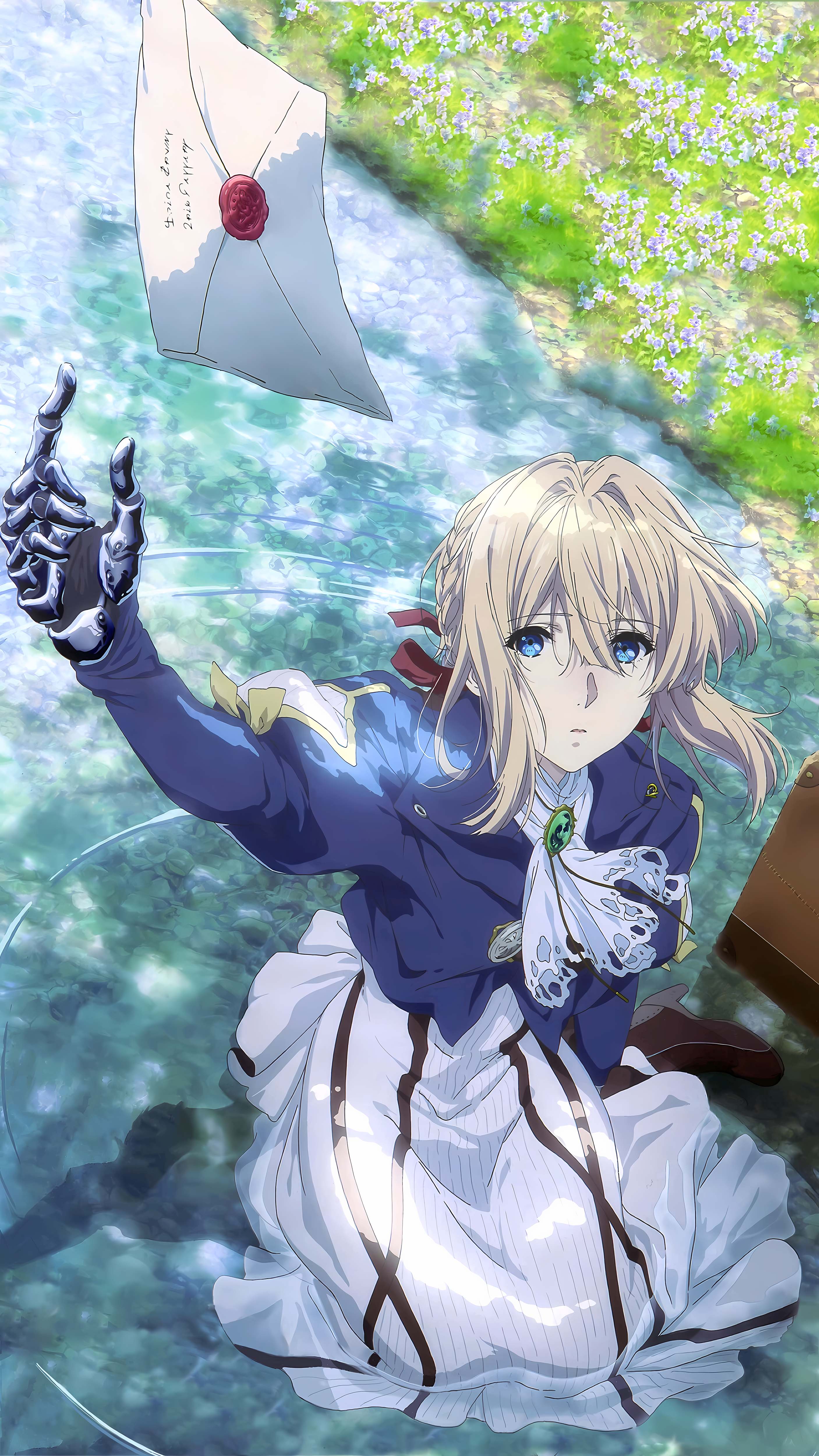 2813x5000 Official Violet Evergarden Wallpaper. High Res Upscaled