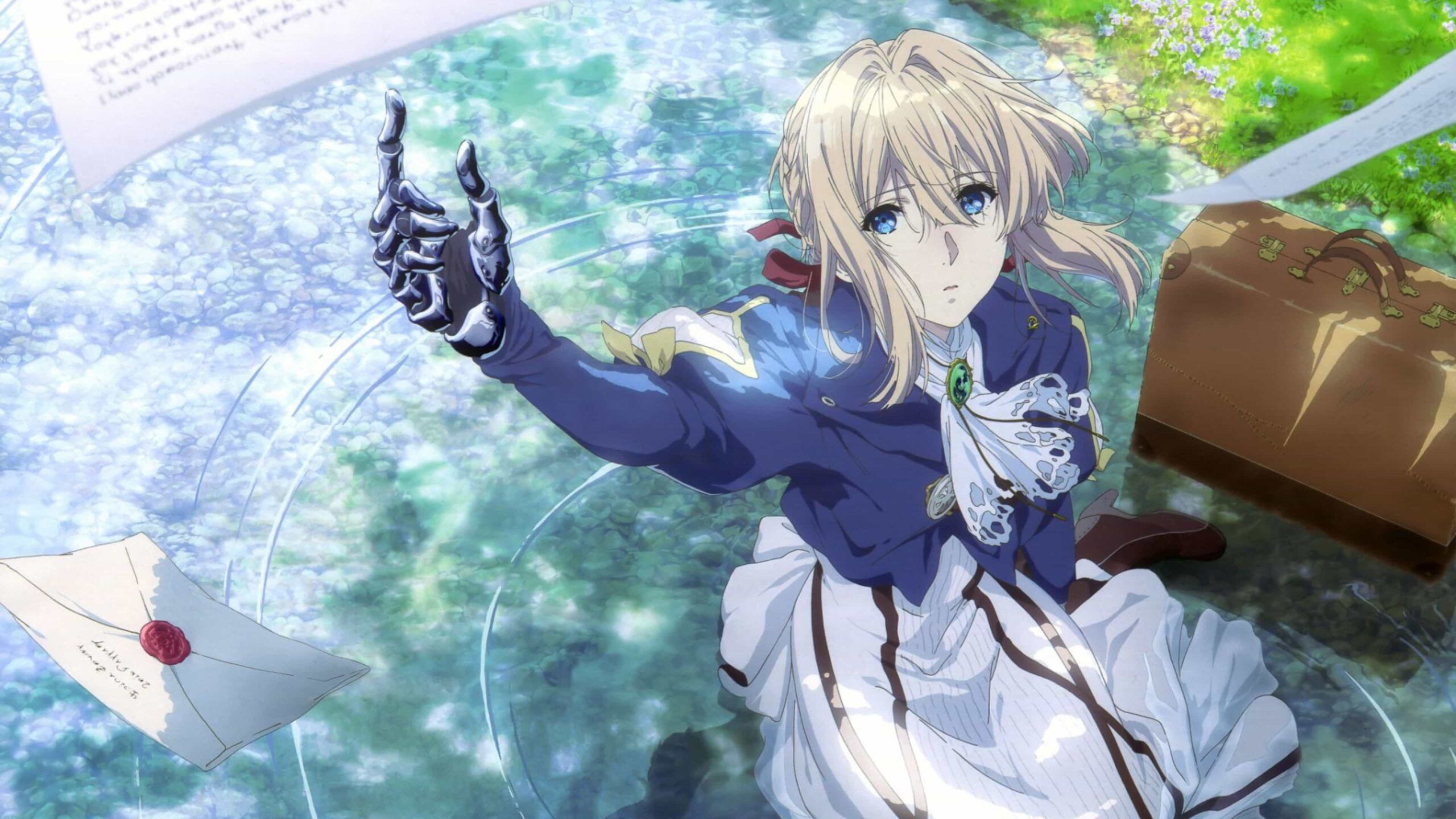 2560x1440 4k Violet Evergarden Wallpaper