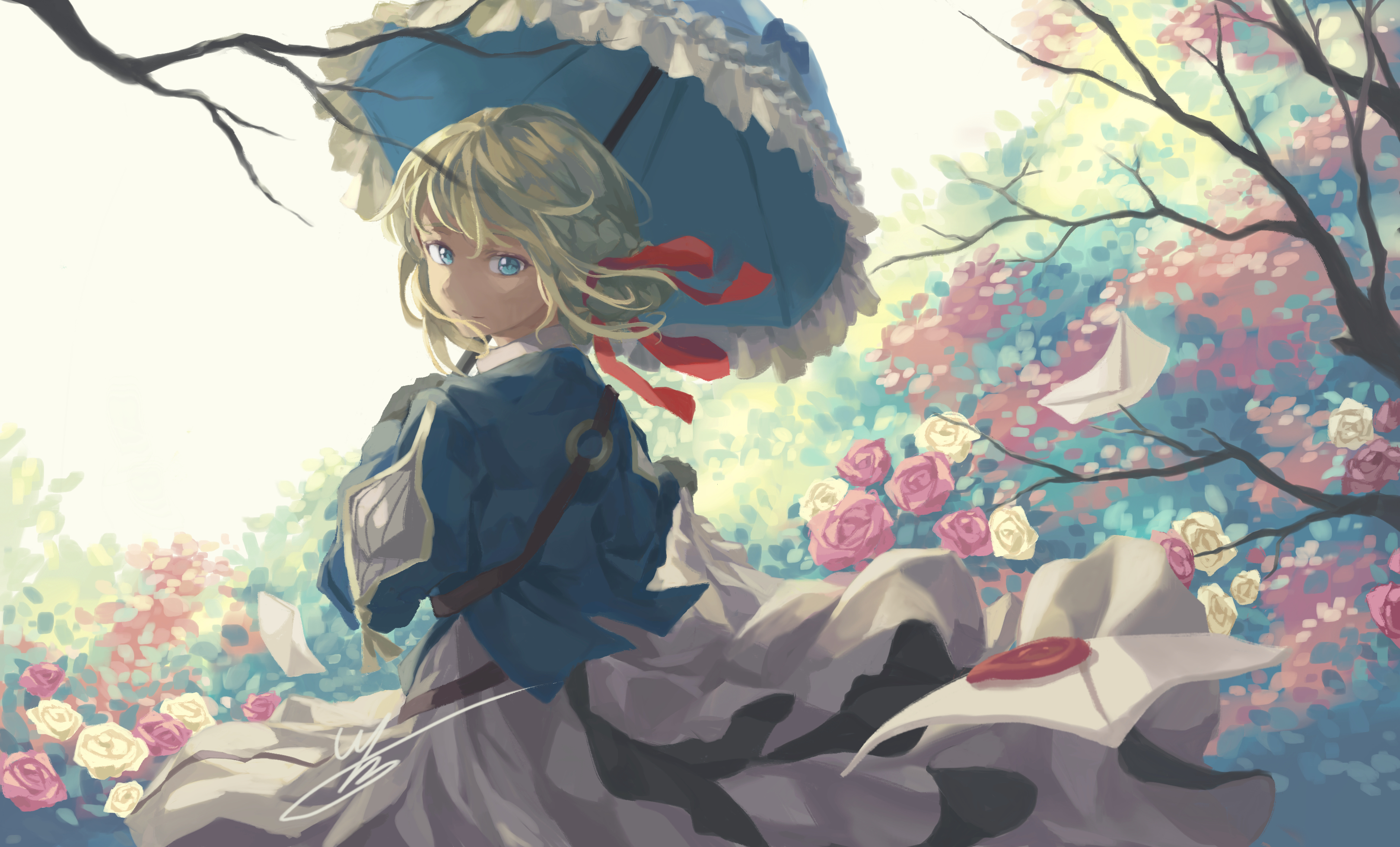 3240x1960 Violet Evergarden HD Digital Art Wallpaper, HD Anime 4K Wallpaper, Image and Background