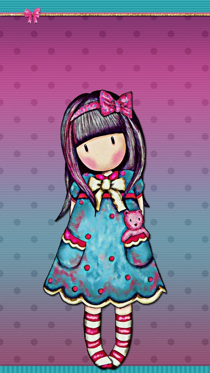 736x1308 Gorjuss girl wallpaper iphone