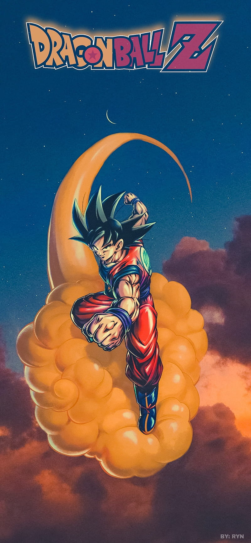 800x1733 Son Goku, anime, dragon ball z, HD phone wallpaper