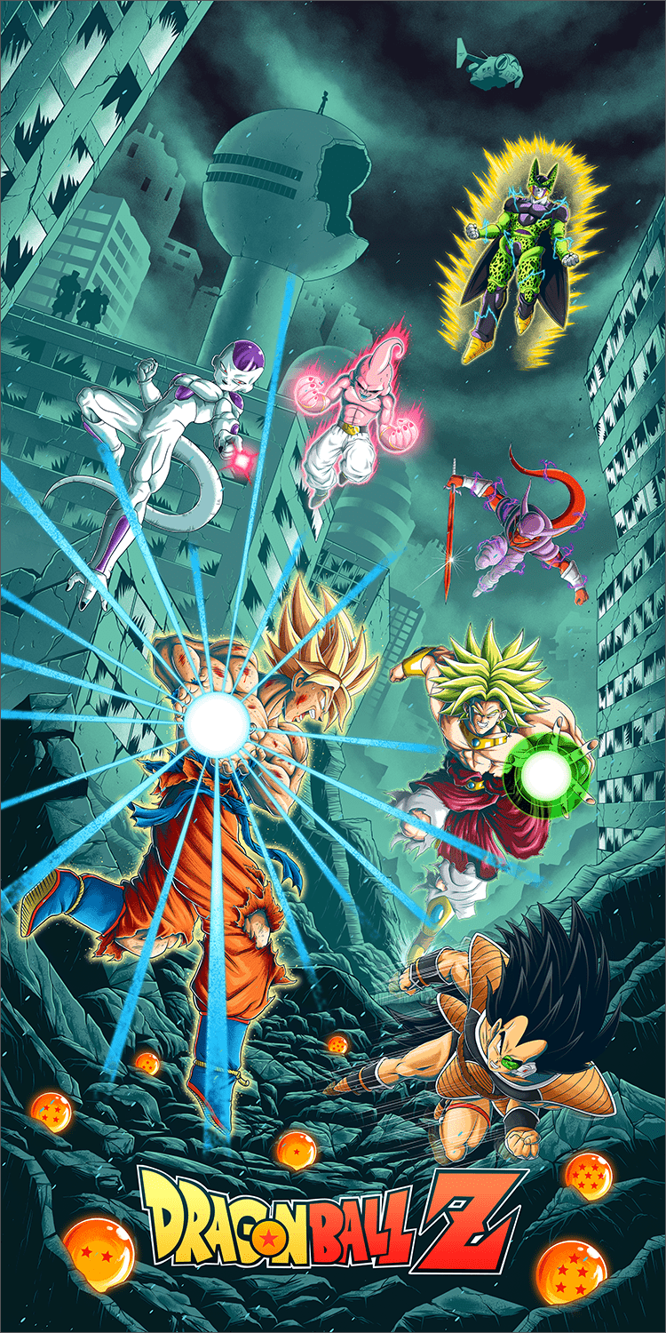750x1500 Dragon Ball Z by Sam Mayle Complex Gallery