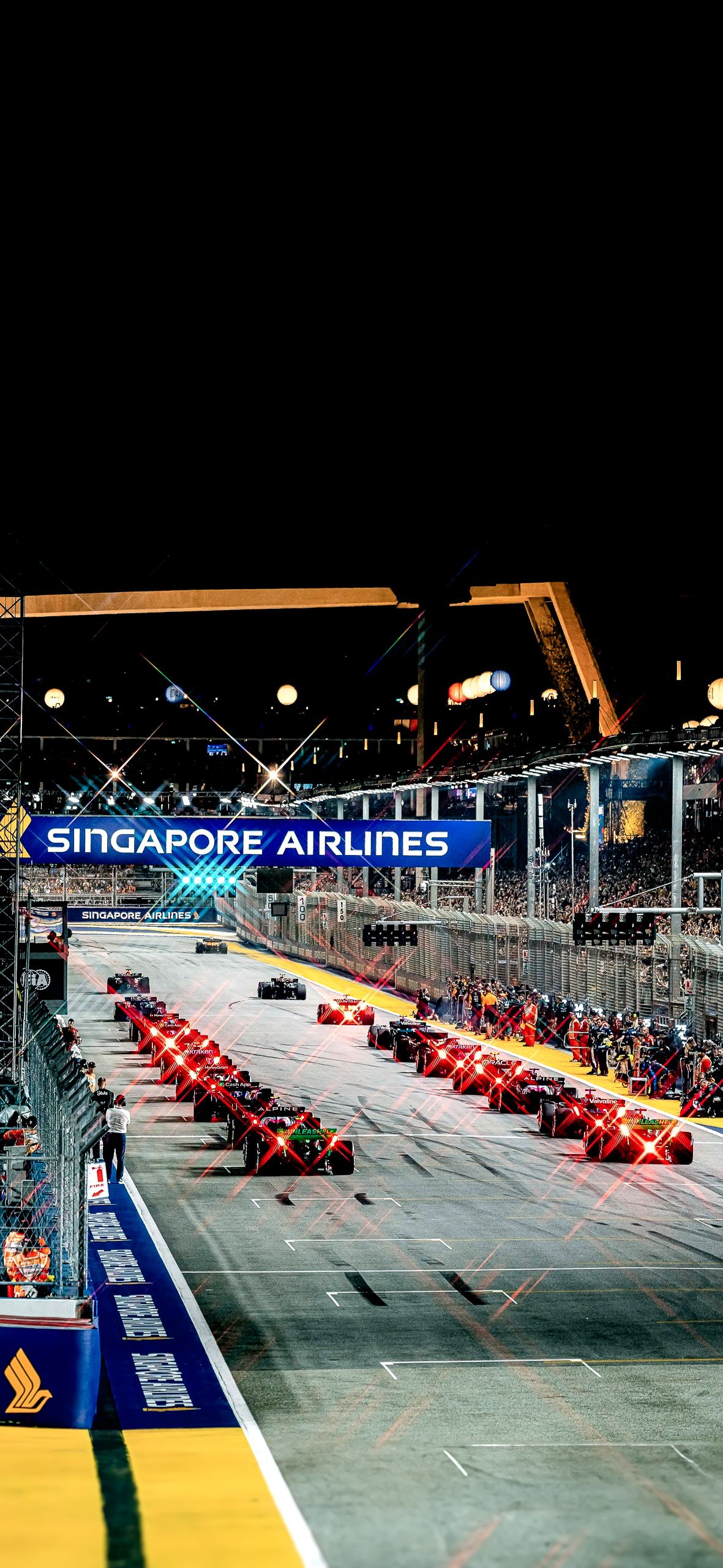 1181x2560 Singapore Grand Prix Wallpaper