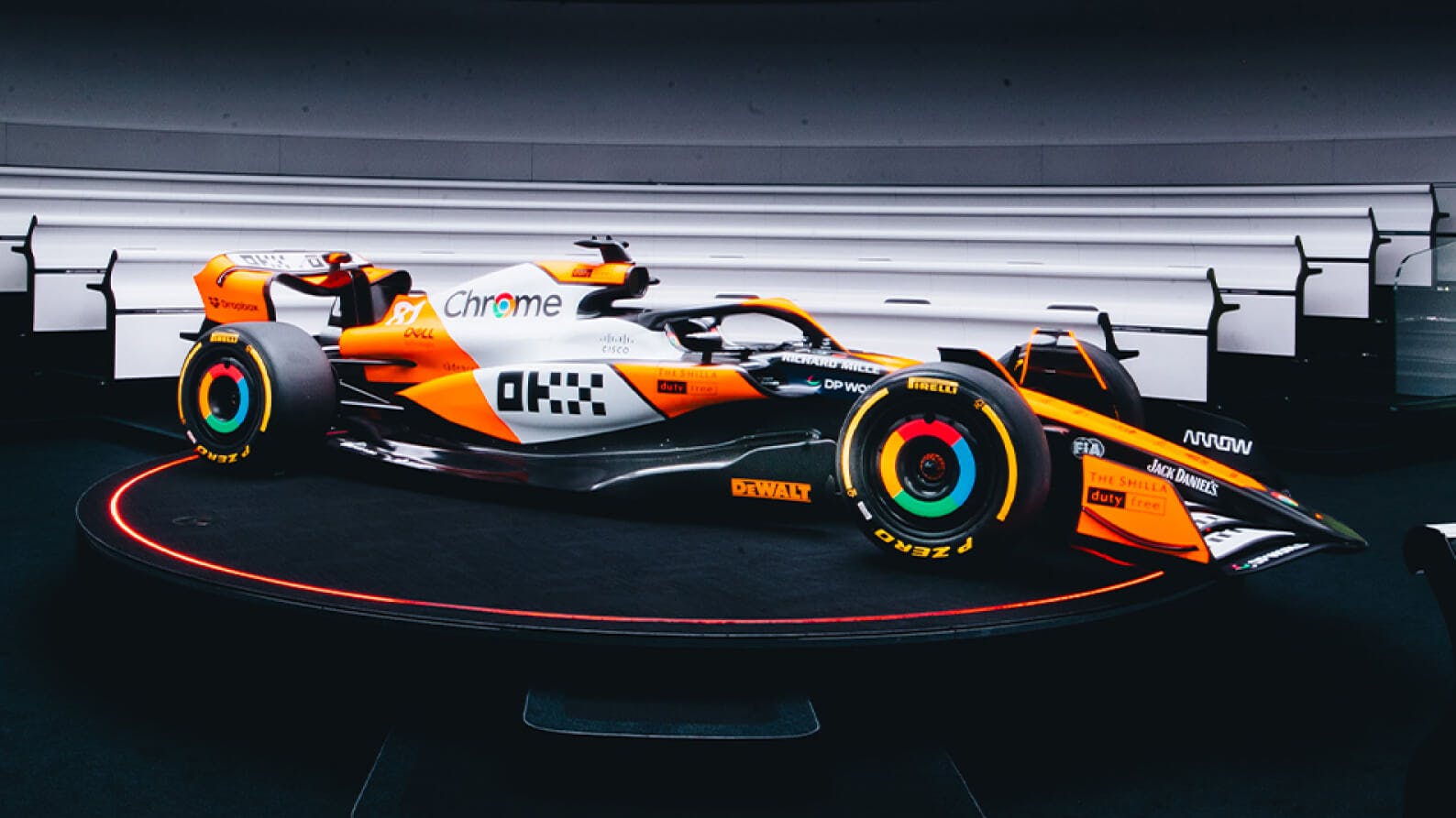1588x893 McLaren: Legend Reborn special Livery for 2024 Singapore Grand Prix. Formula 1 Dashboard