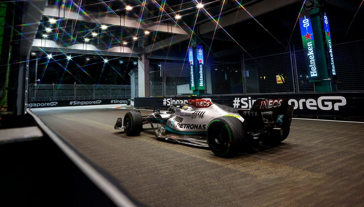1274x724 Explained: The 2023 Singapore Grand Prix Circuit Changes AMG PETRONAS F1 Team