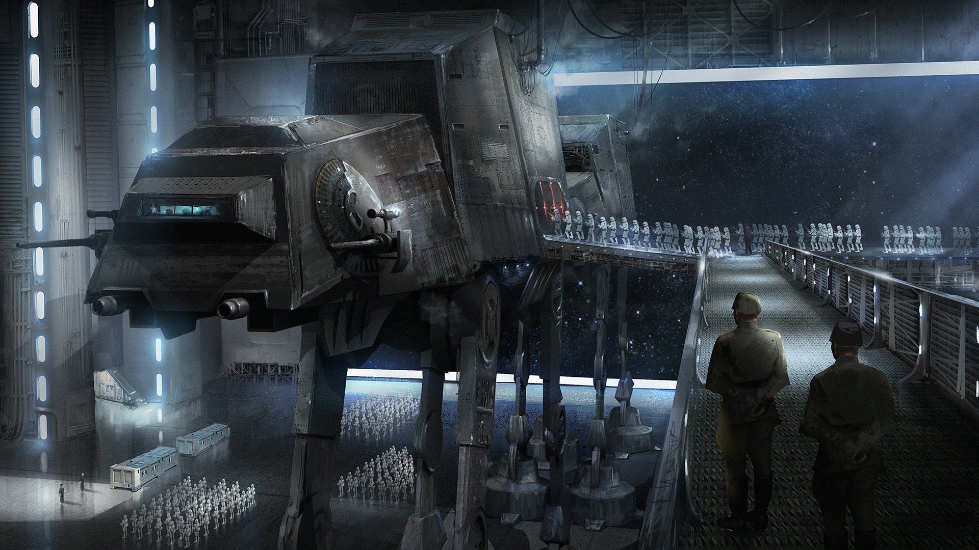 1920x1080 Star Wars At At Deployment Comics