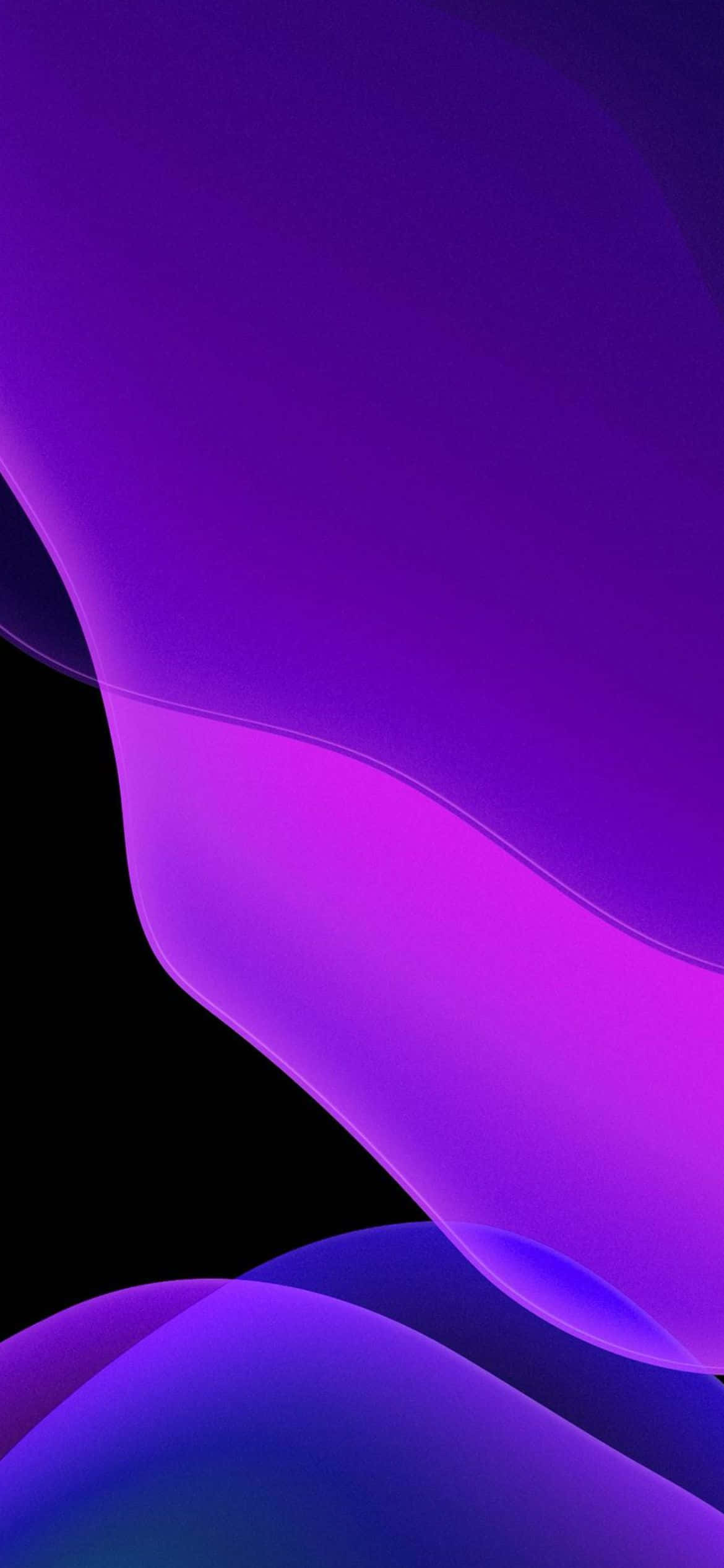 1170x2532 Download iOS 13 Purple Shades Background